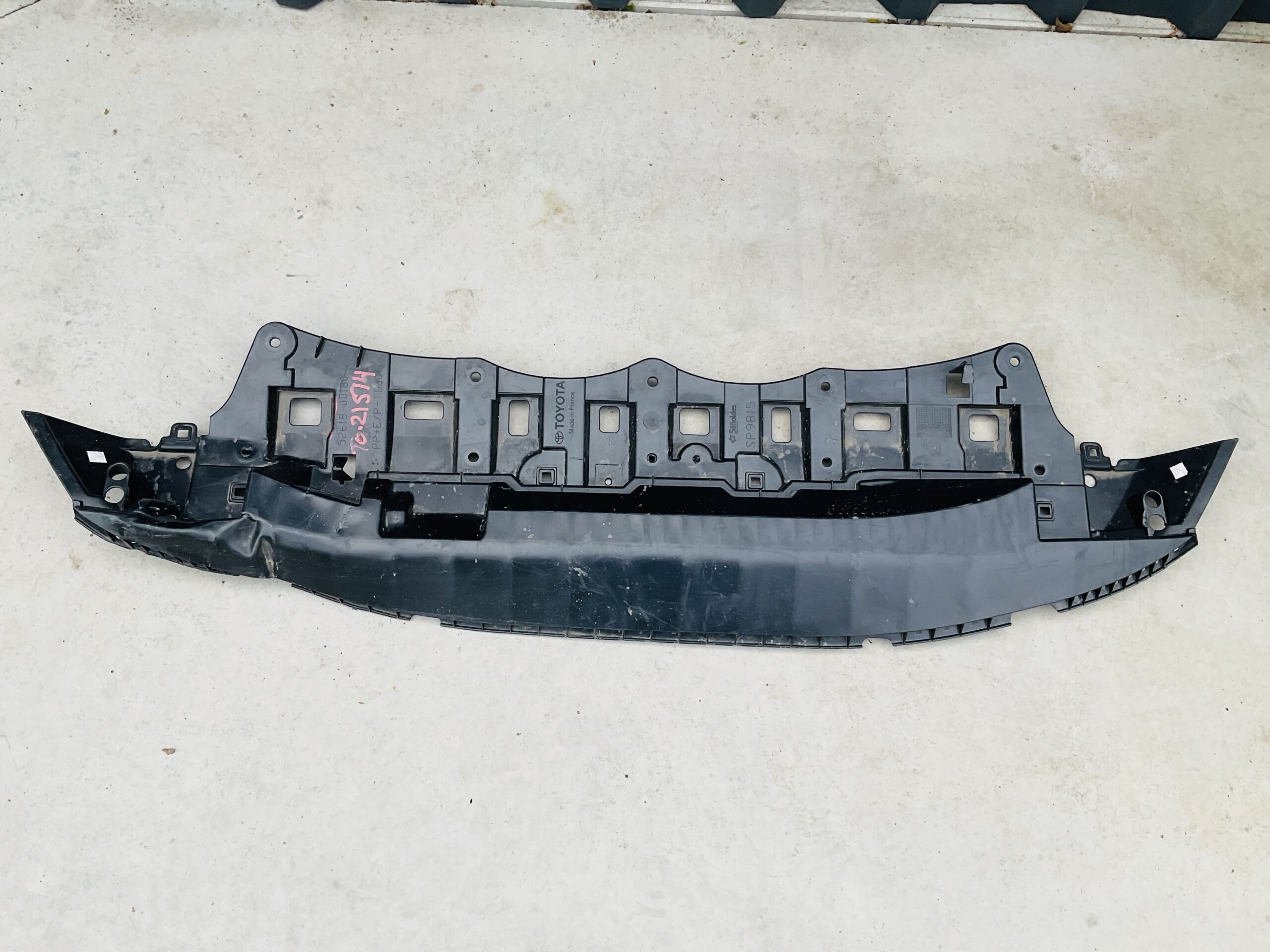 Bumper onderplaat Toyota Yaris 52618-0d180 TO-21514
