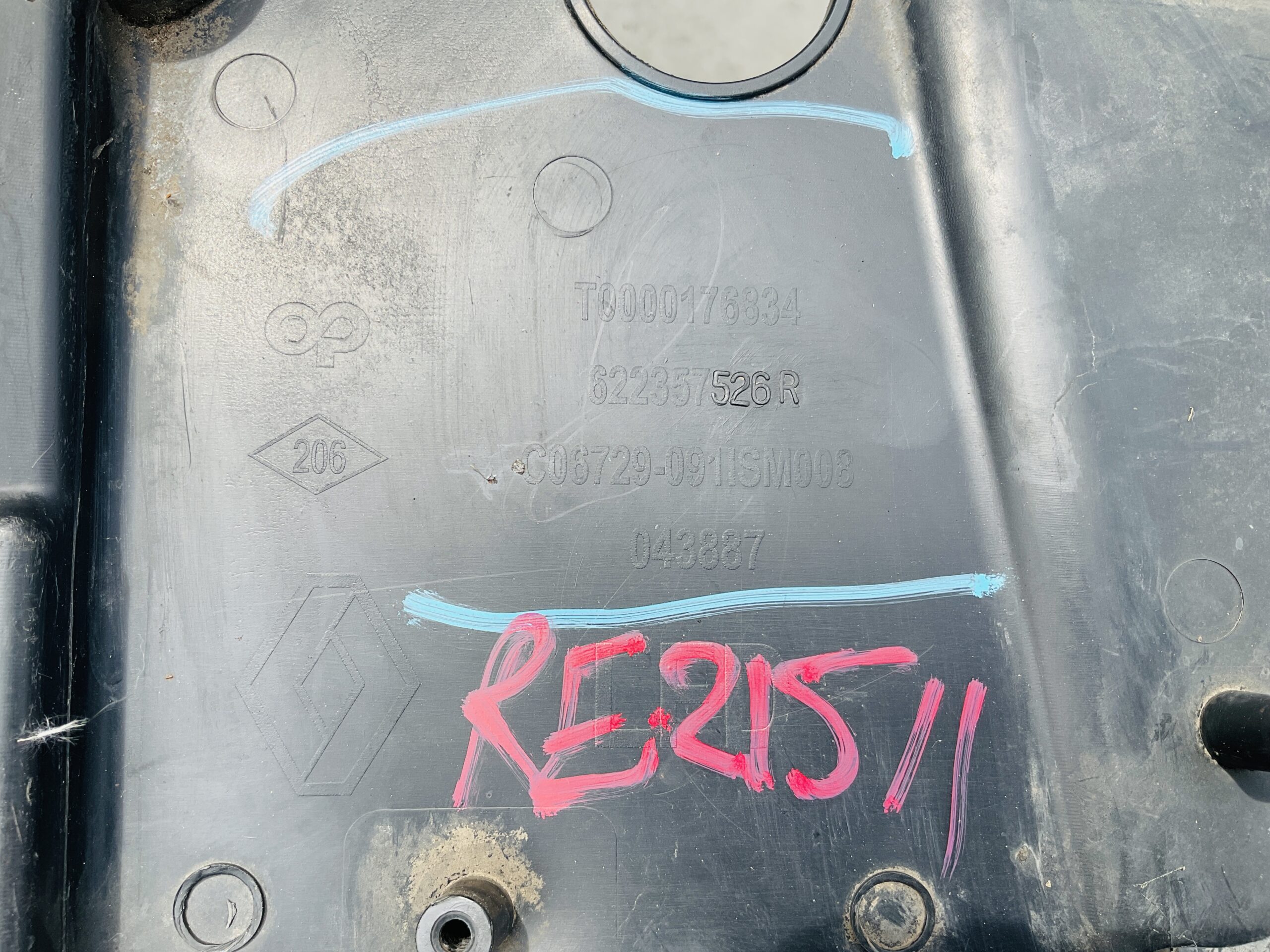 Bumper Onderplaat Renault Talisman 622357526R RE-21511