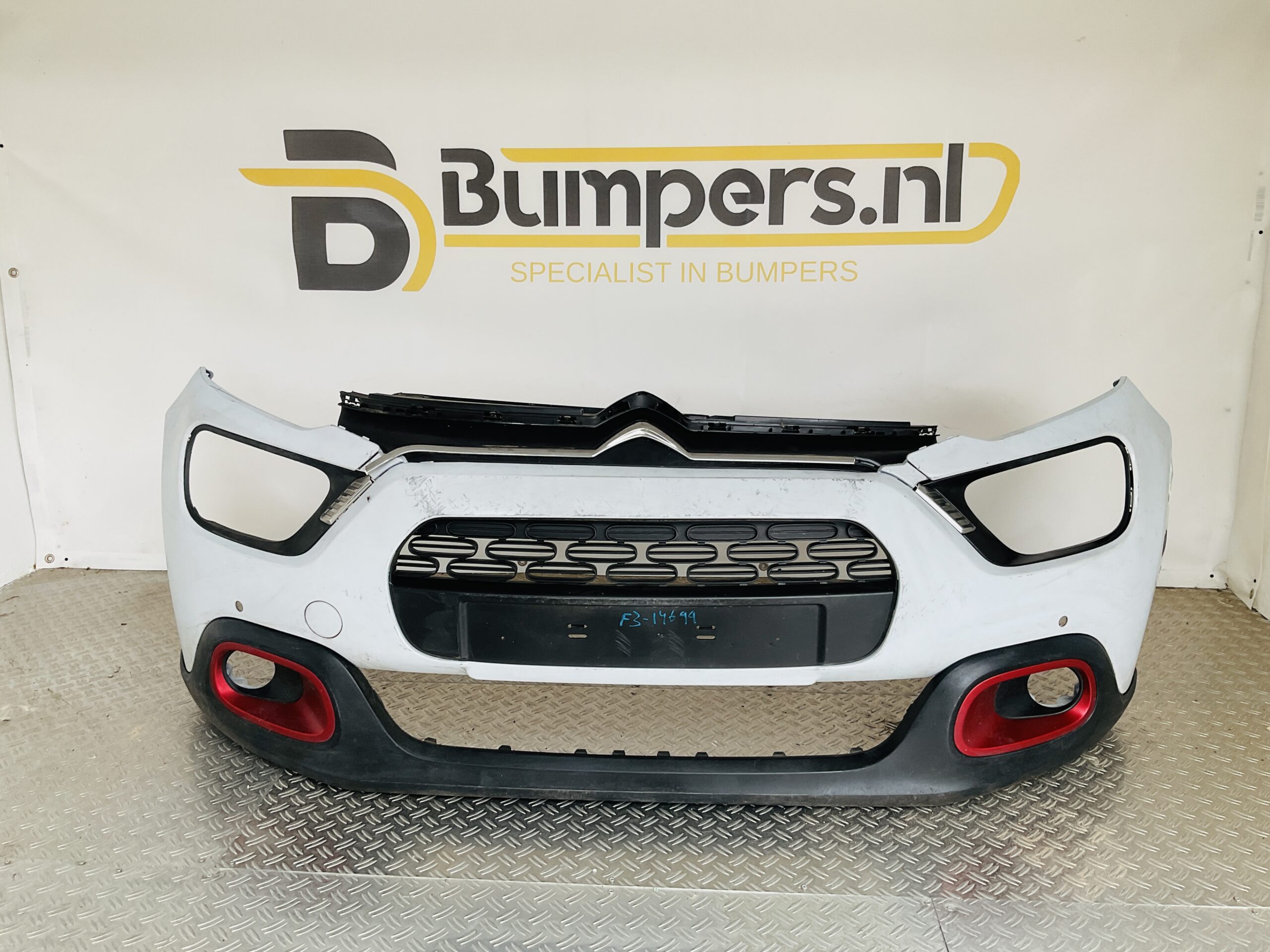 Bumper Citroen C3 Facelift 2021-2023 9833504177 Voorbumper 1-F3-14699z