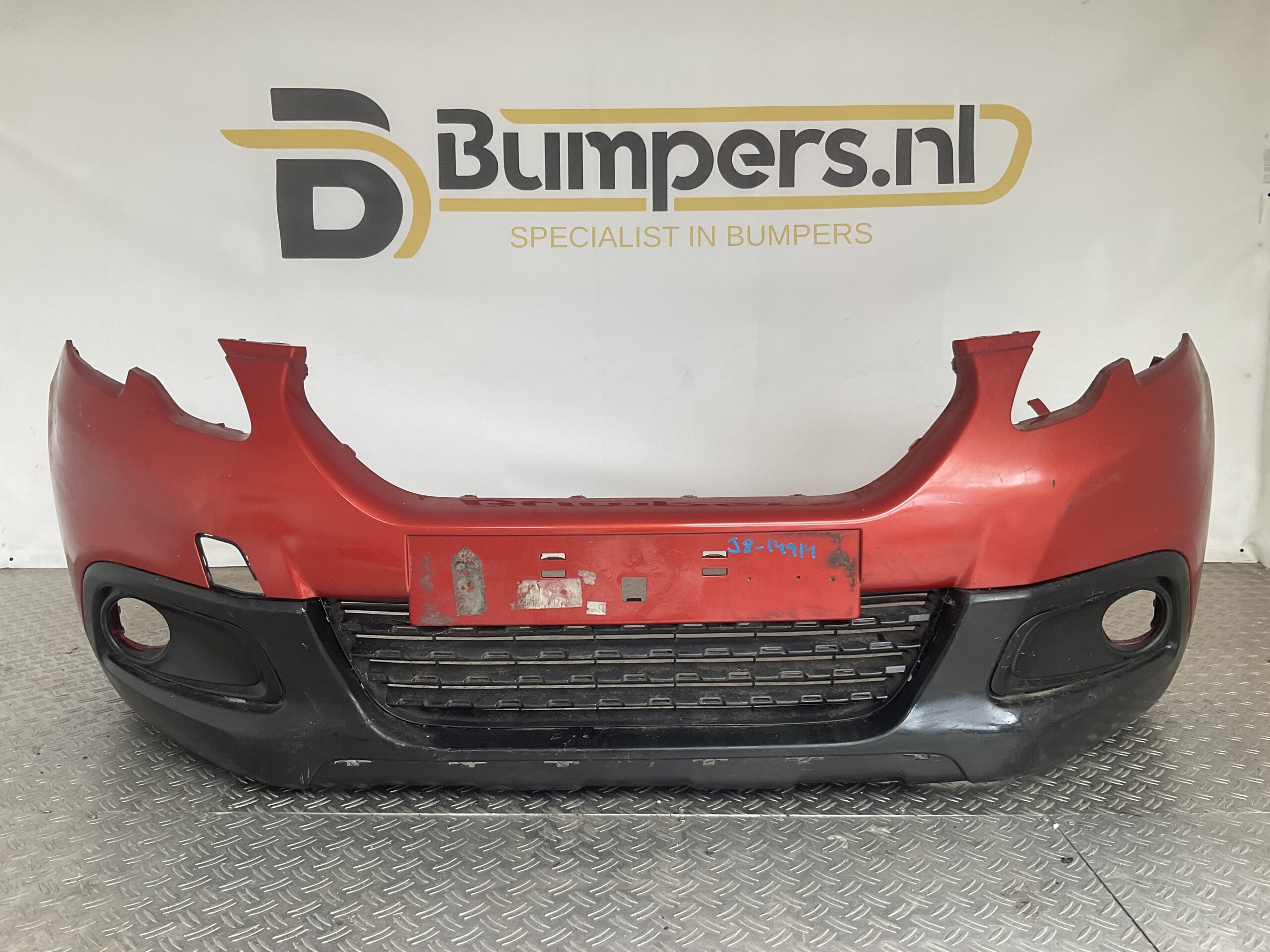Bumper Peugeot 2008 12-16 9802521077 Voorbumper J8-14914z