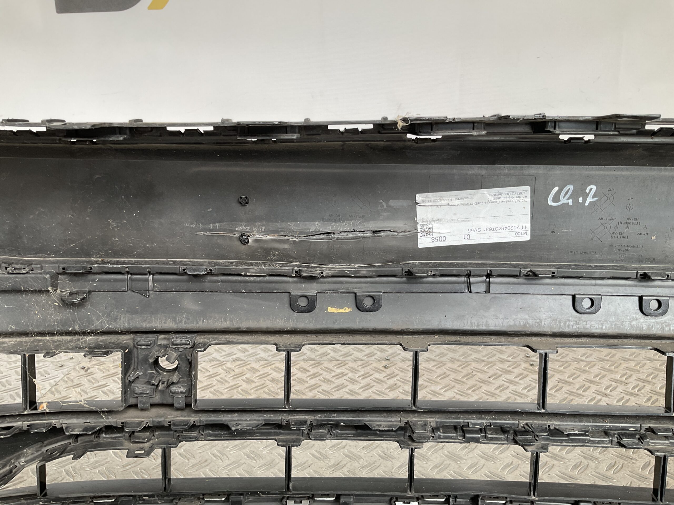 Bumper Volkswagen Tiguan 5NA Rline Facelift pdc 21-24 5NA807221D Voorbumper C7-14934z