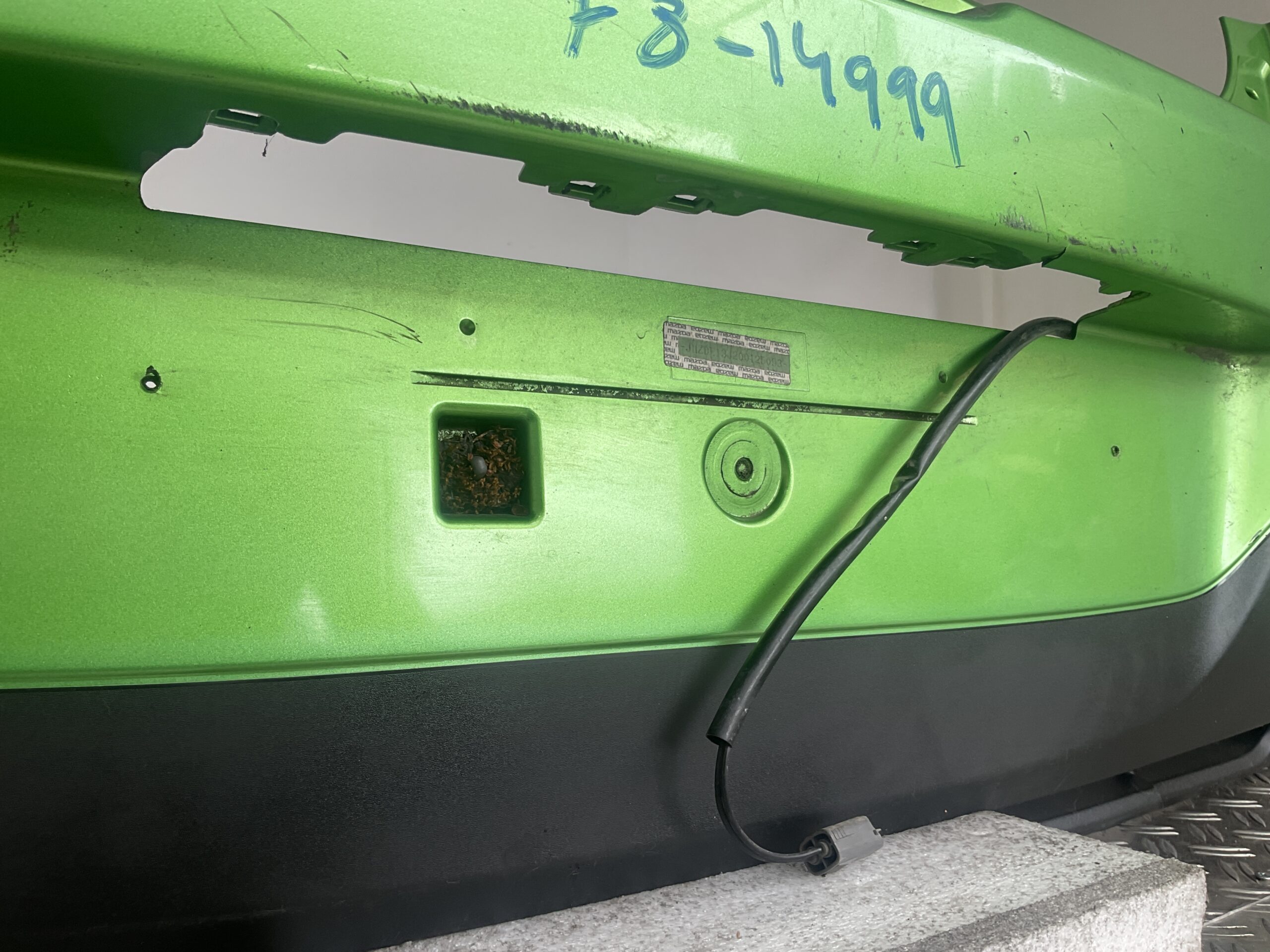 Bumper Mazda 2 07-11 D651-50221 K3006 Achterbumper F8-14999z