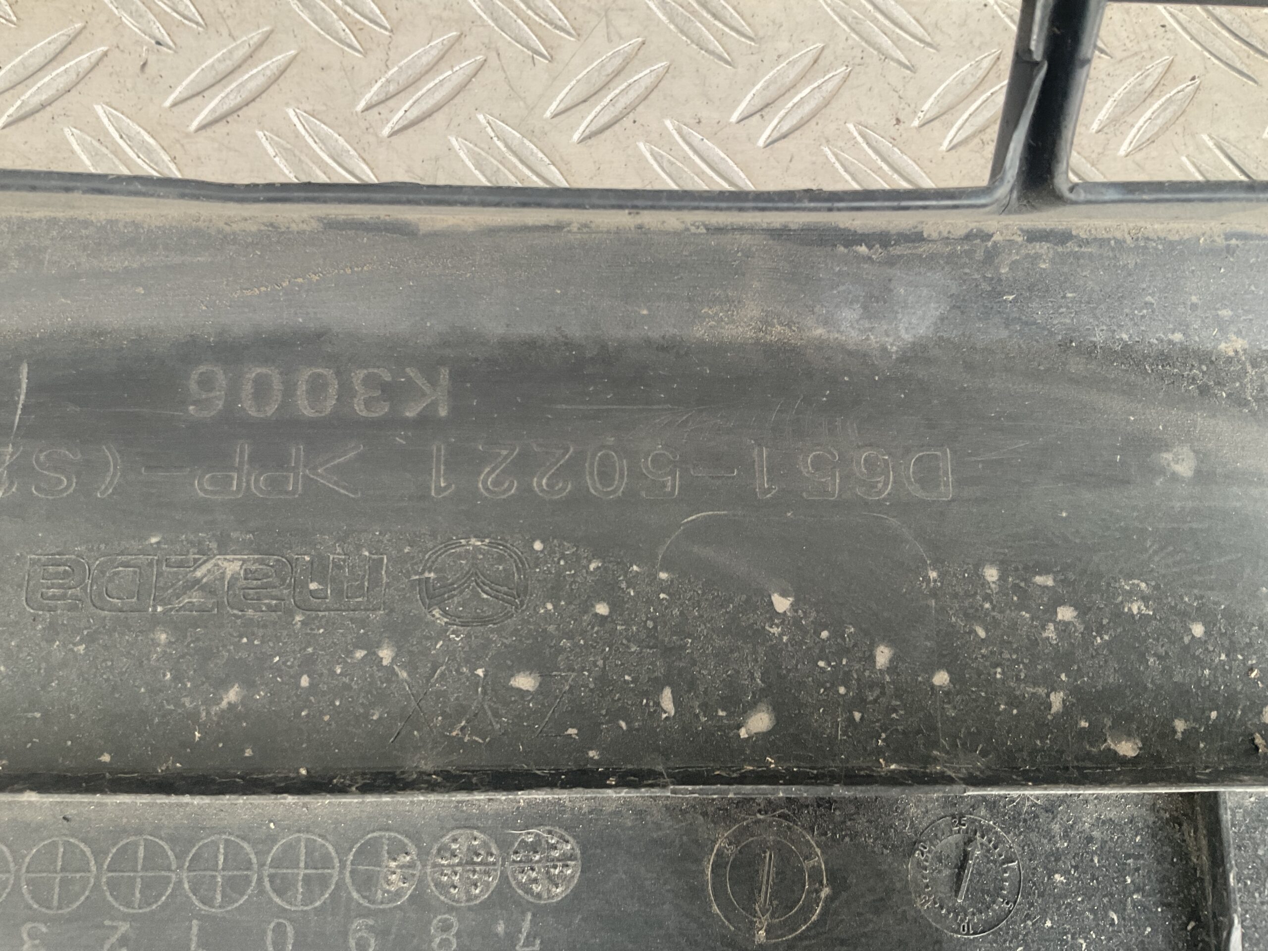 Bumper Mazda 2 07-11 D651-50221 K3006 Achterbumper F8-14999z