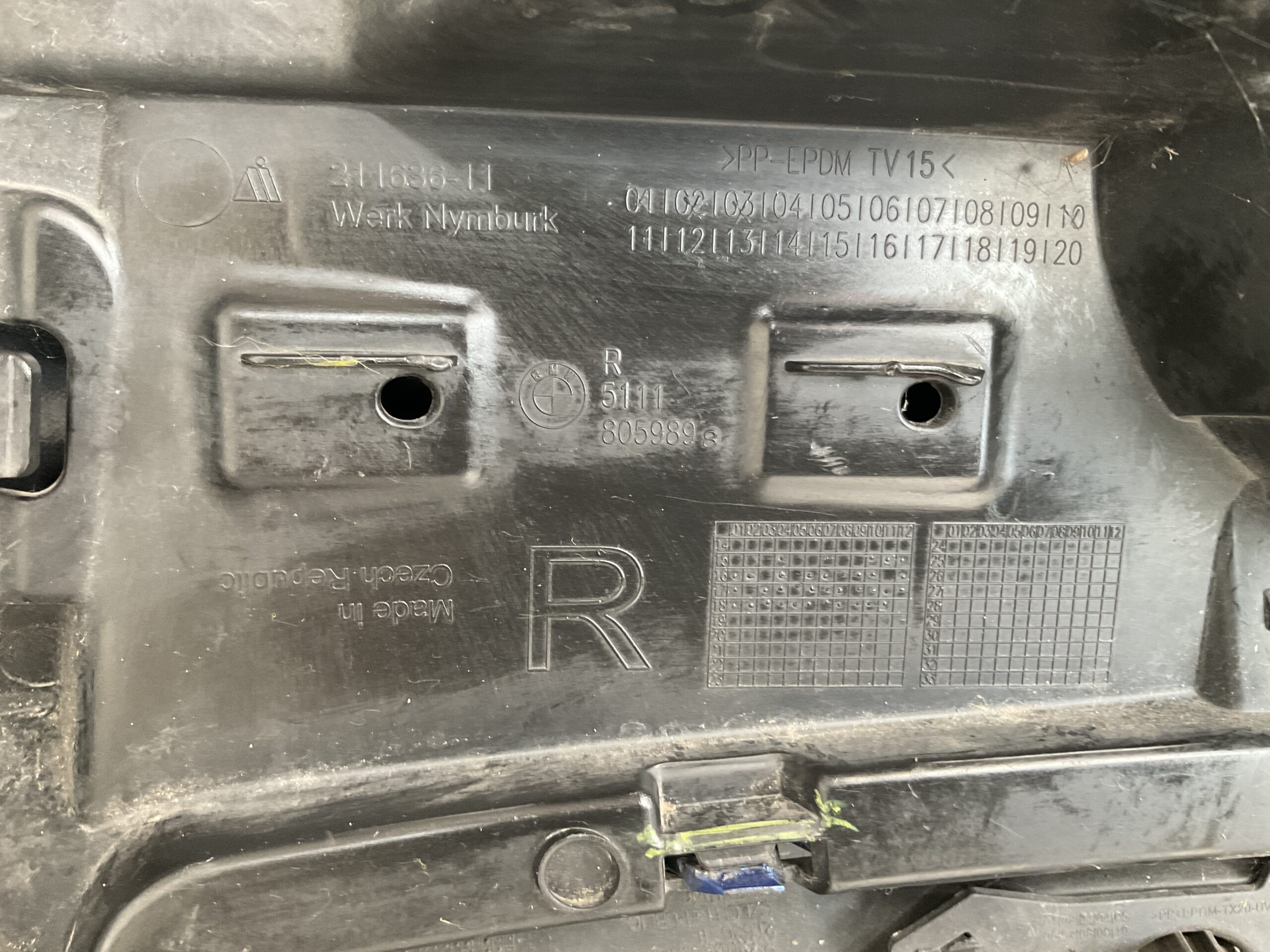 Bumper BMW X1 F48 MPakket M-Pakket Sport 51118059891 Voorbumper 2-K5-13313z