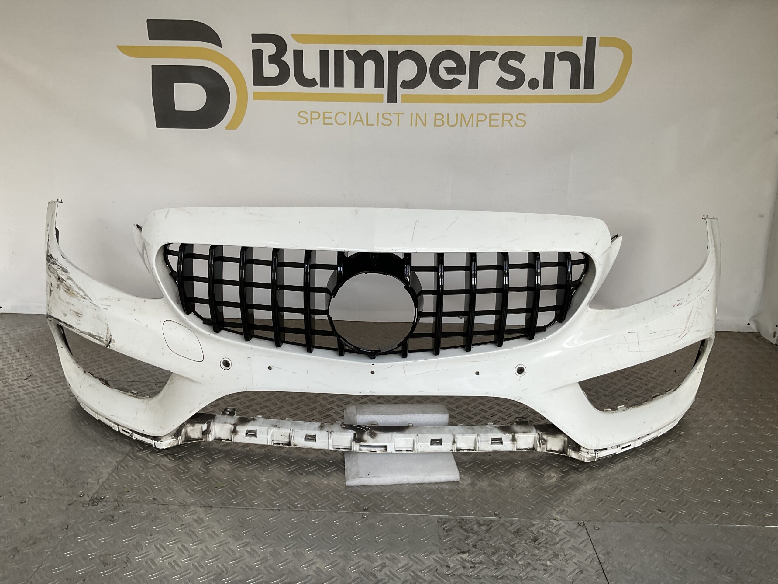 Bumper Mercedes C Klasse W205 AMG 6xpdc 14-17 A2058850925 Voorbumper A4-15309z