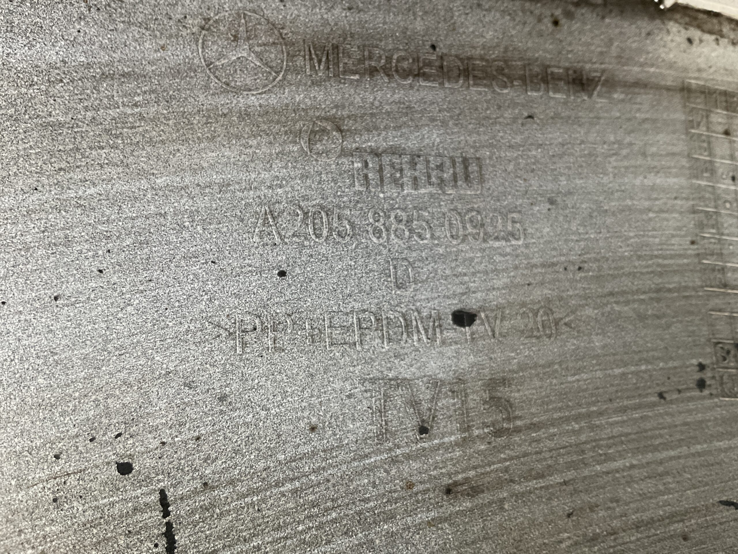 Bumper Mercedes C Klasse W205 AMG 6xpdc 14-17 A2058850925 Voorbumper A4-15309z