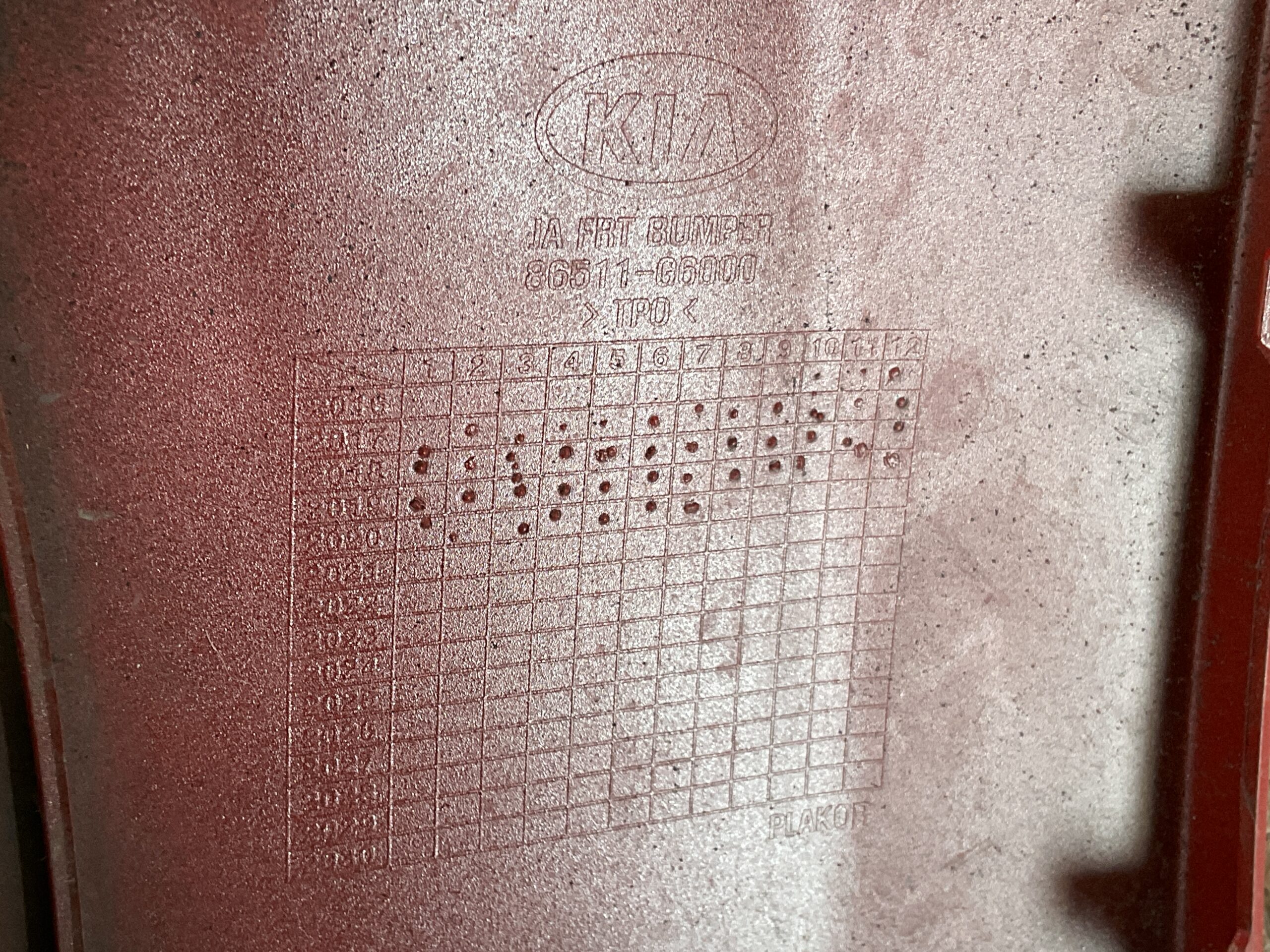 Bumper Kia Picanto 2017-2022 86511-G6000 Voorbumper G4-15334z