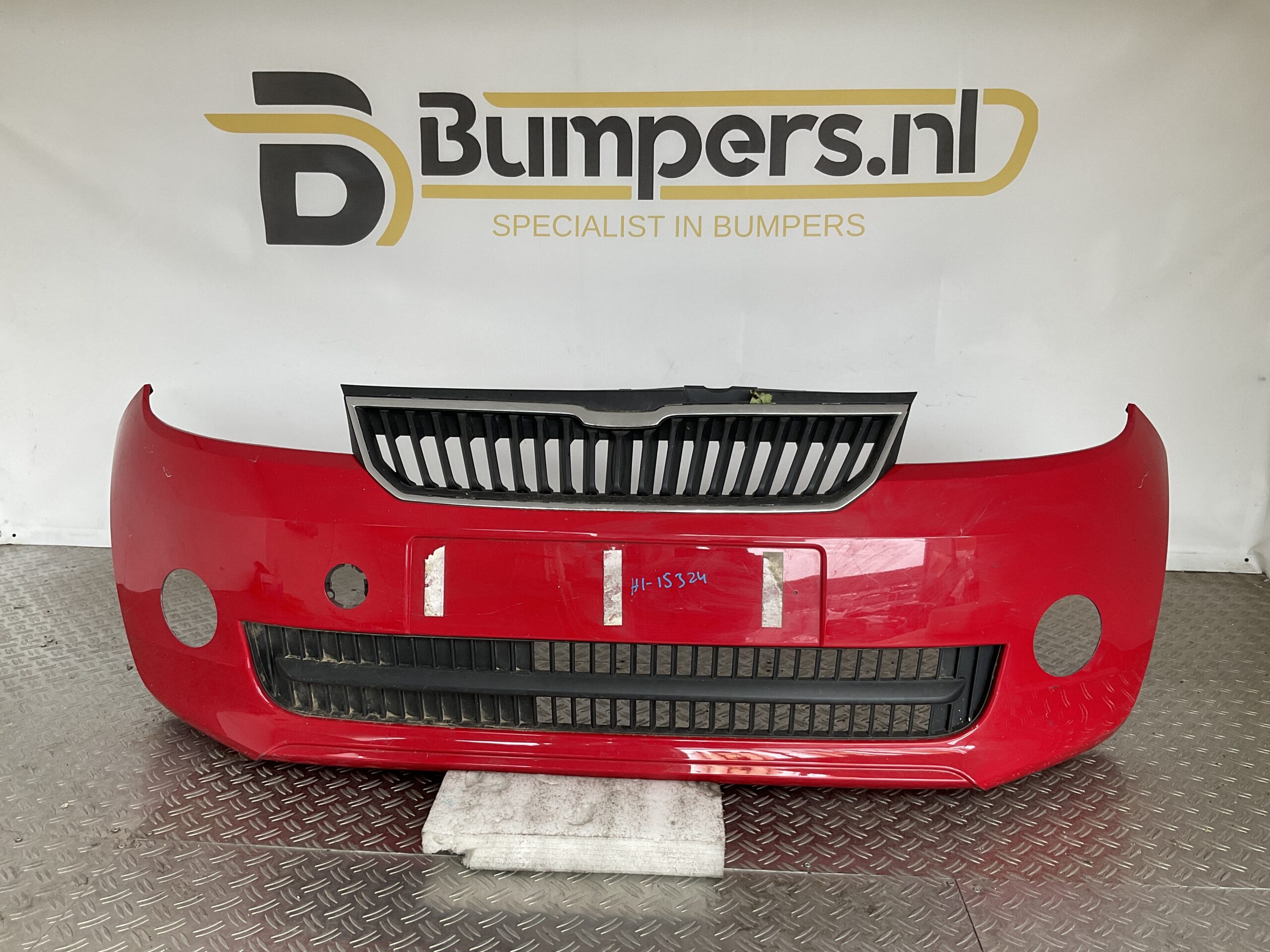 Bumper Skoda Citigo 11-17 1ST807221f Voorbumper H1-15324z