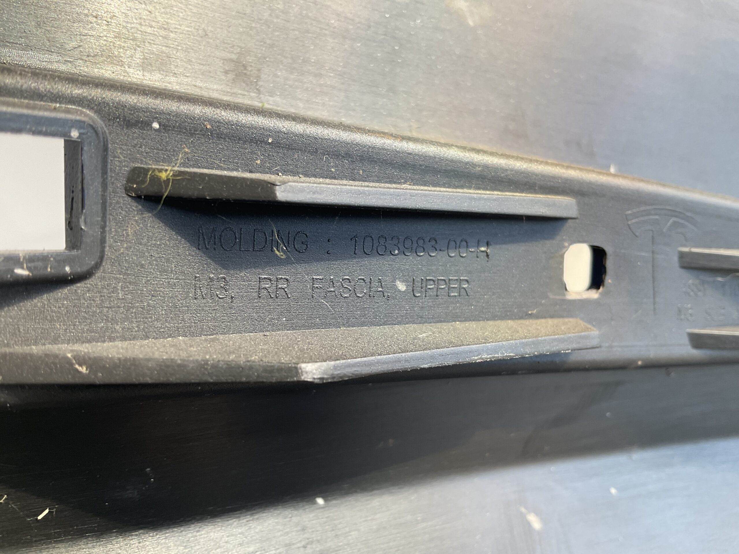 Bumper Tesla Model 3 17-23 1083983-00-H Achterbumper F8-15204z