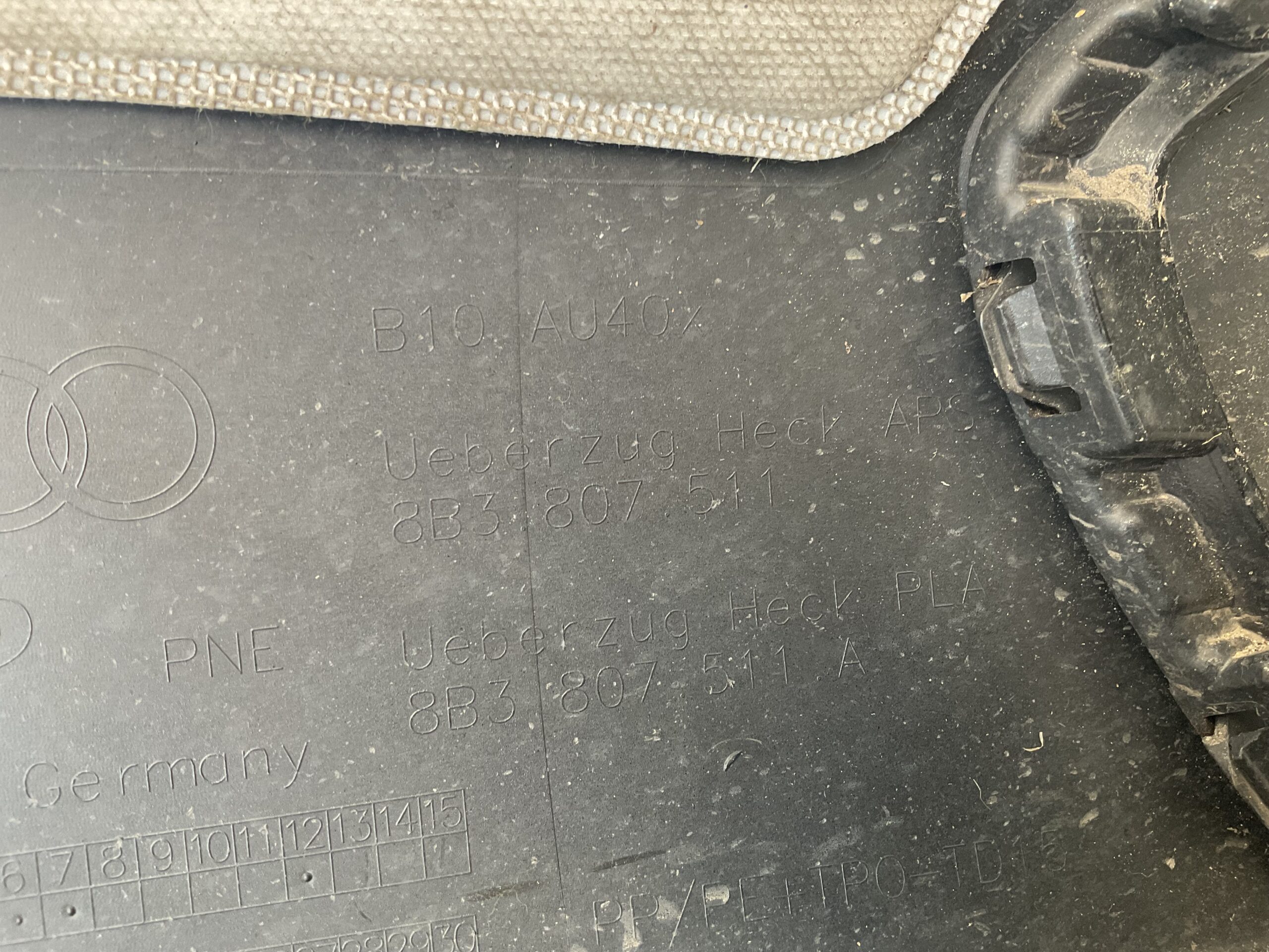 Bumper Audi A5 8B Sline S-Line 8B3807511A Achterbumper F8-15205z