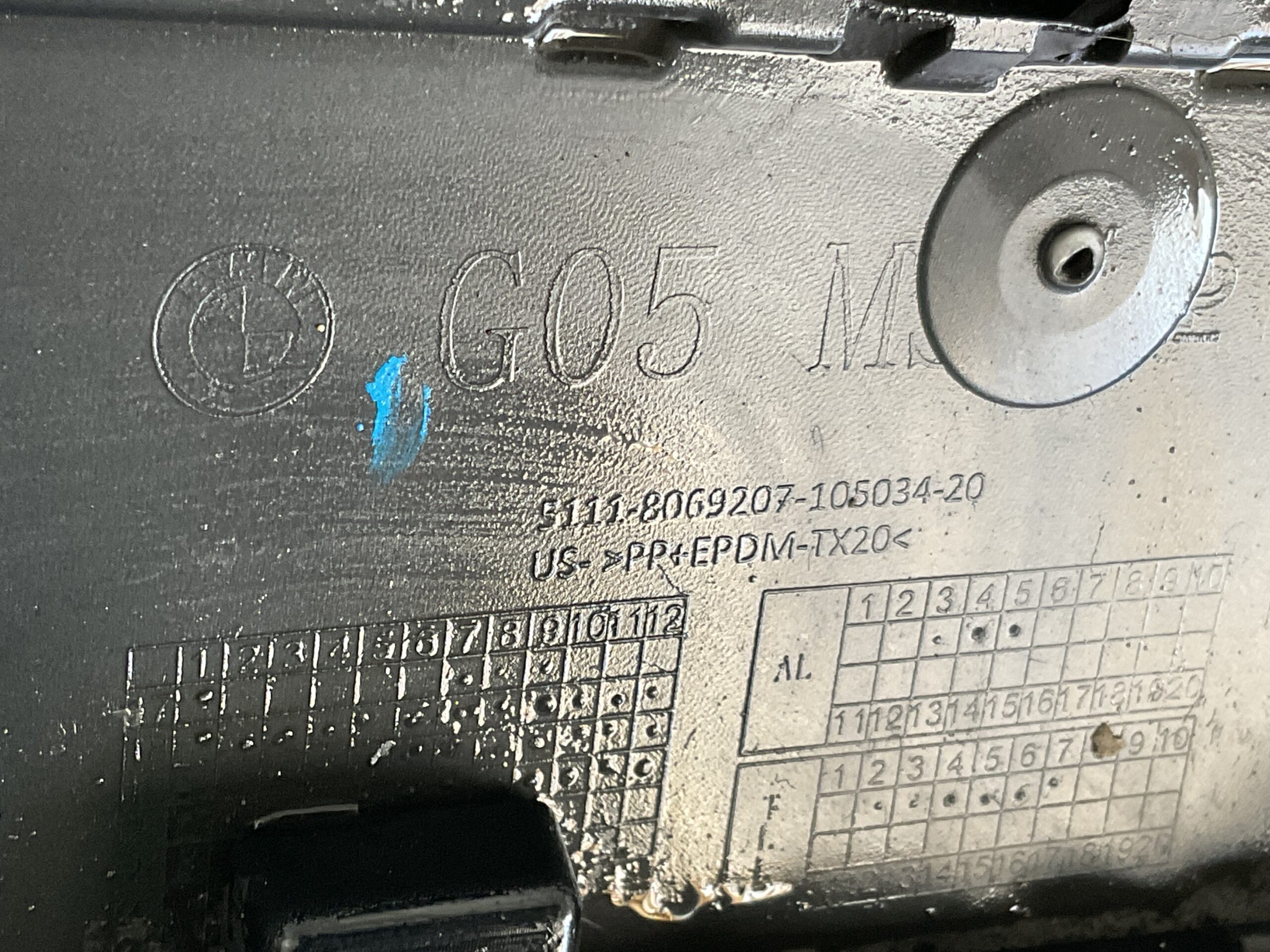 Bumper BMW X5 G05 MPakket M-Pakket 51118069207 Voorbumper K5-15453z