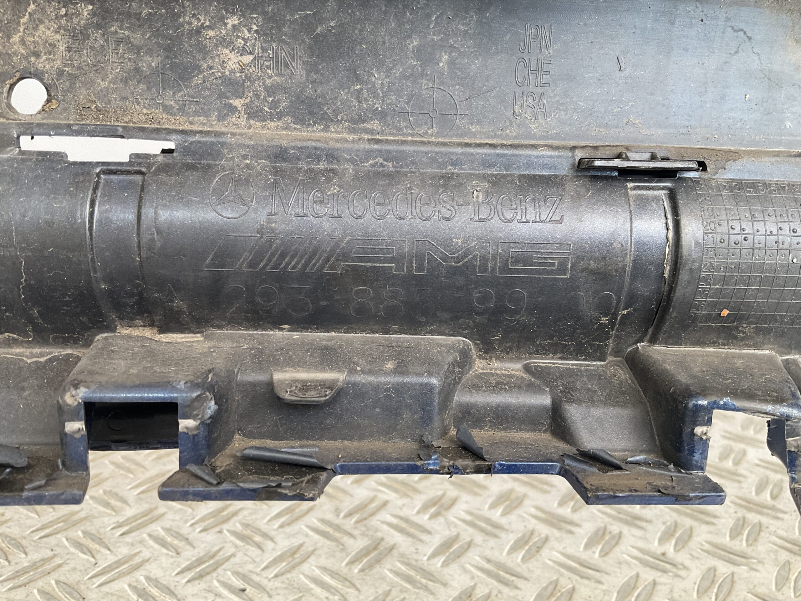 Bumper Mercedes EQC W293 19- AMG A2938859900 Voorbumper B4-15249z