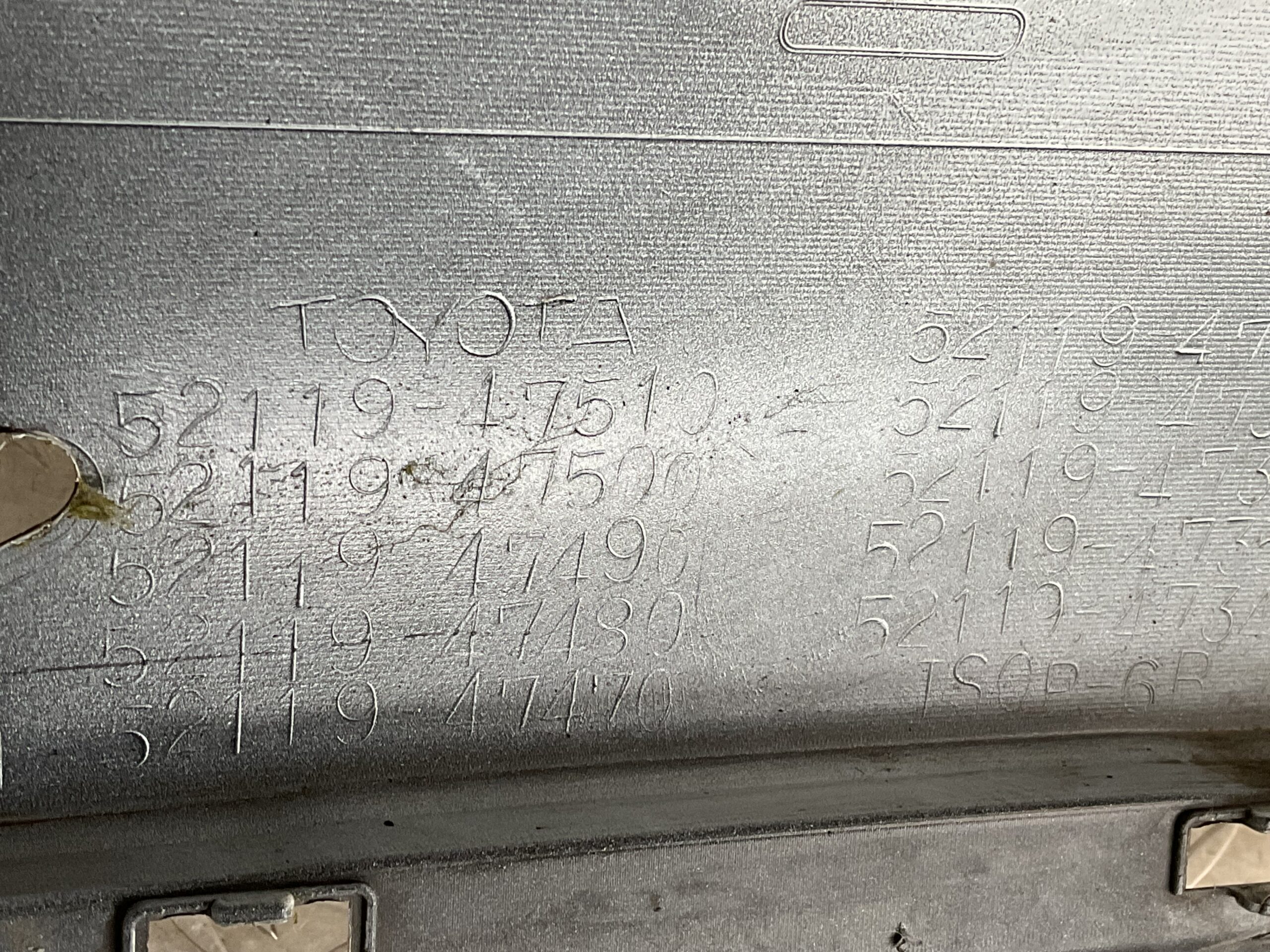 Bumper Toyota Prius 3 III Facelift 12-16 52119-47510 Voorbumper D3-15989z