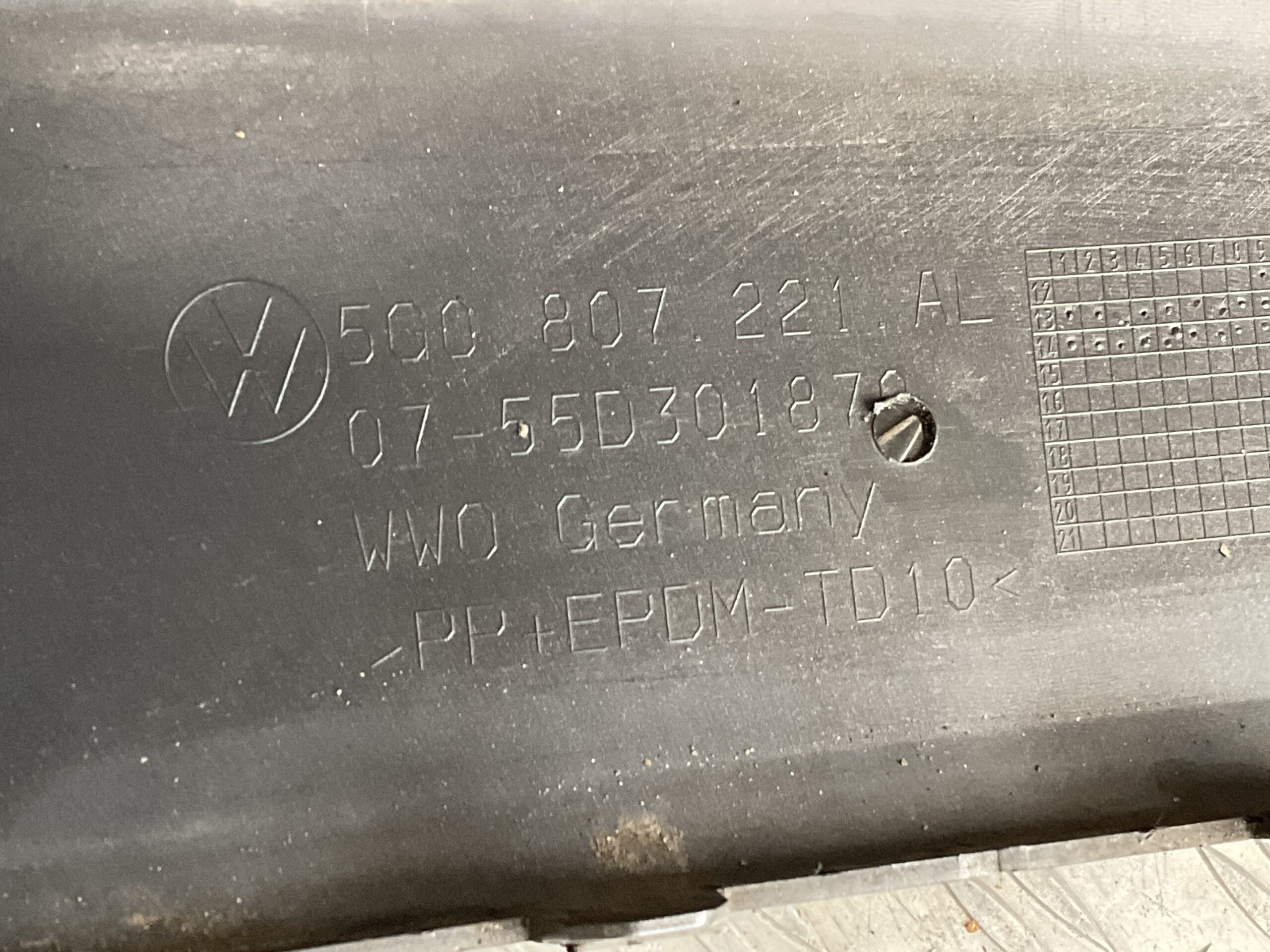 Bumper Golf 7 12-16 R Line R-Line Rline PDC 5G0807221al Voorbumper C2-15985z