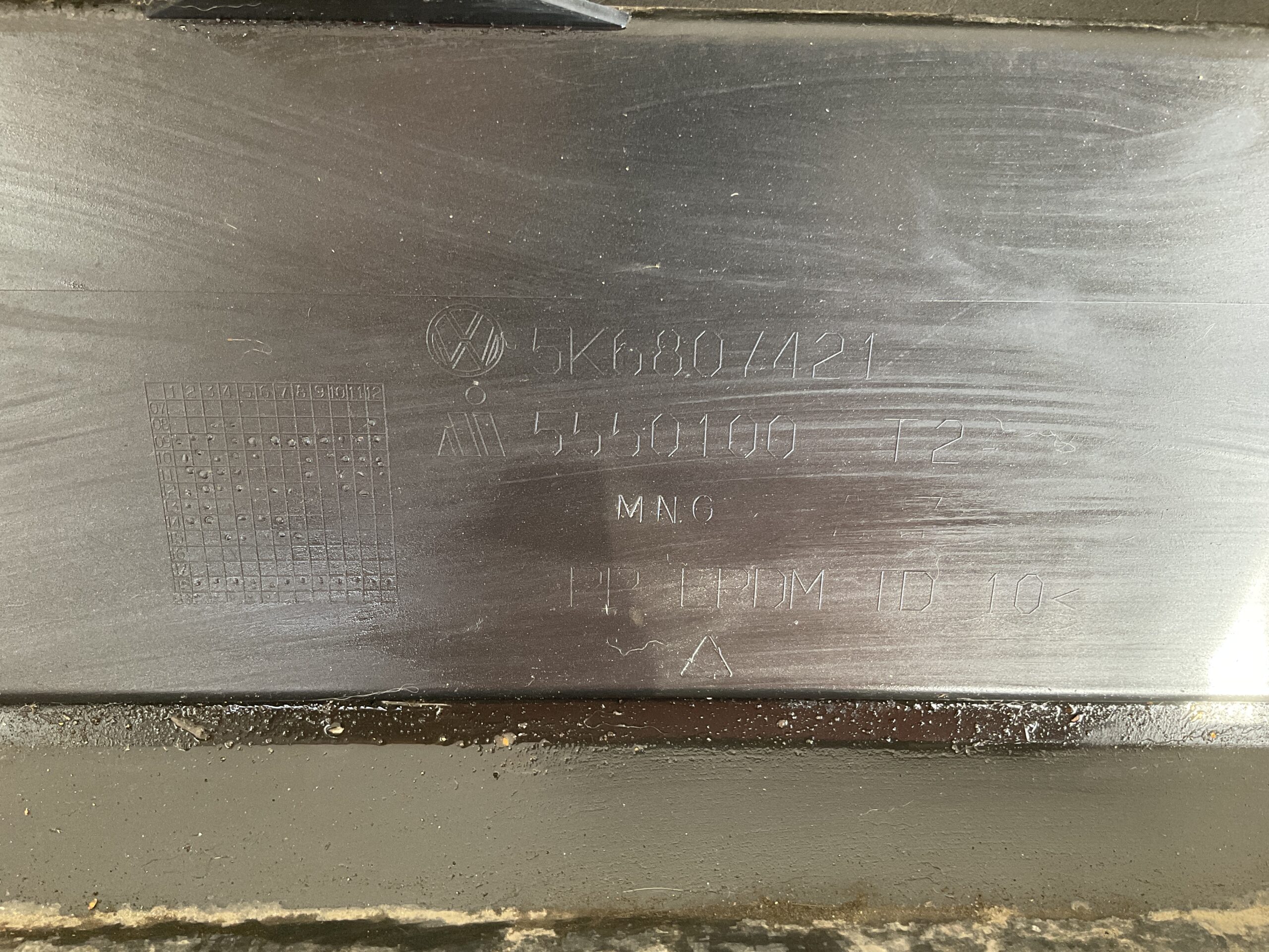 Bumper Volkswagen Golf 6 08-13 5K6807421 Achterbumper E9-14711z