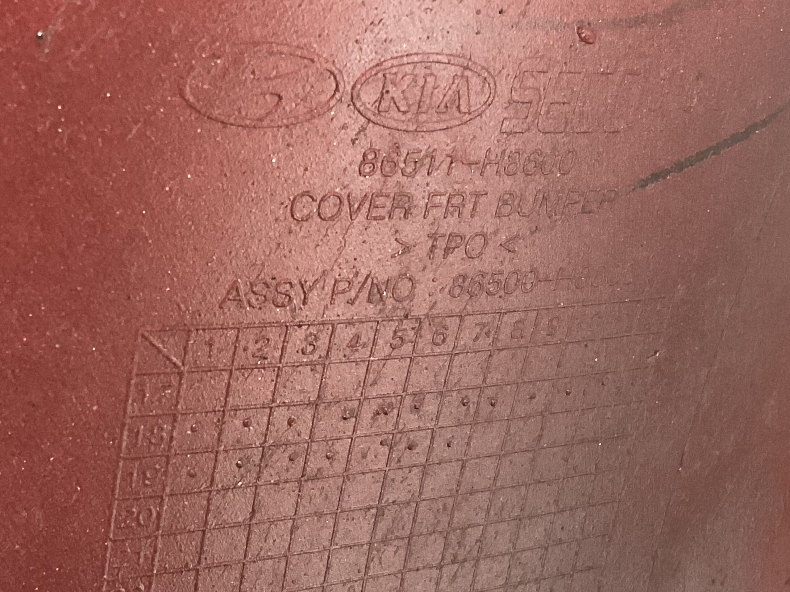 Bumper Kia Rio GTLINE GT-Line 19-22 86511-H8600 Voorbumper G3-15832z