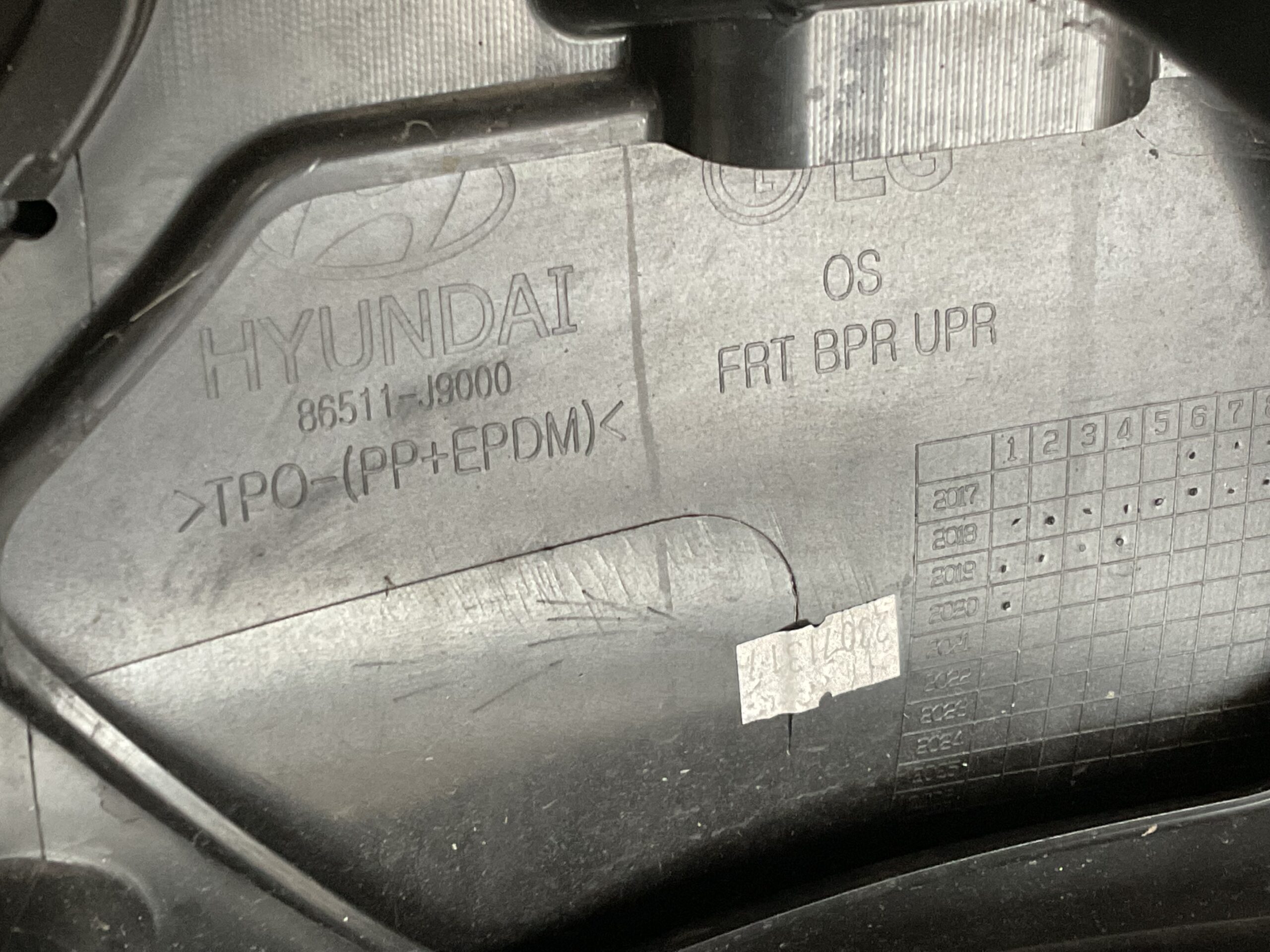 Bumper Hyundai Kona 17-21 86511-J9000 Voorbumper E5-15902z