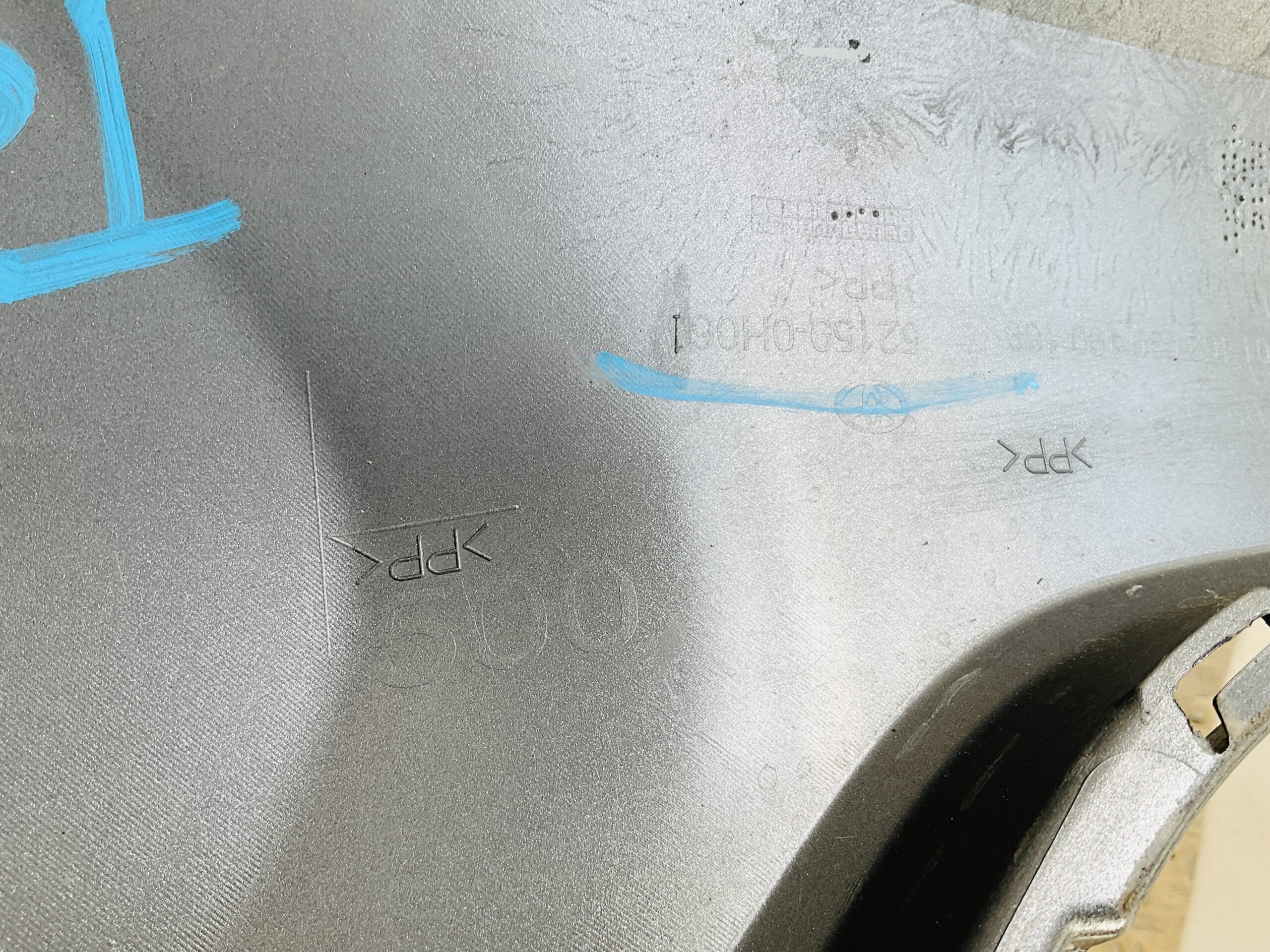 Bumper Toyota Aygo 14-21 52159-0H061 Achterbumper E10-14133r