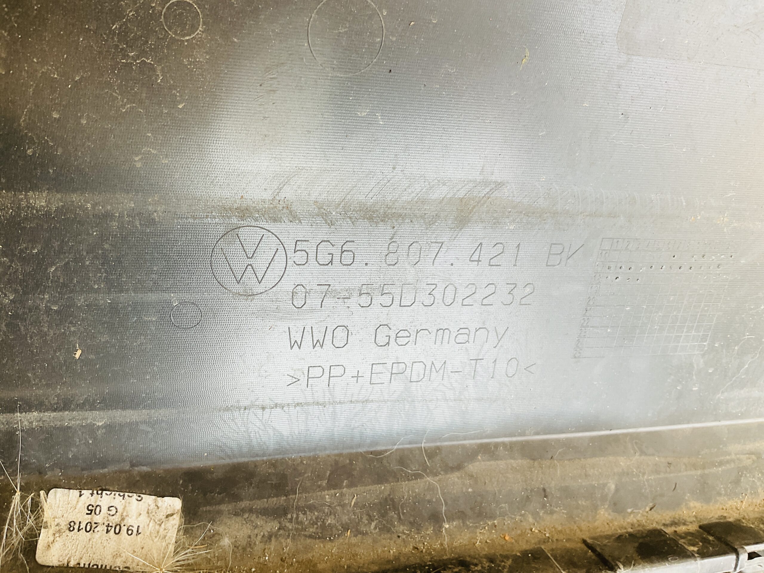 Bumper Volkswagen Golf 7 GTI GTD 12-16 5G6807421 Achterbumper F9-14687r