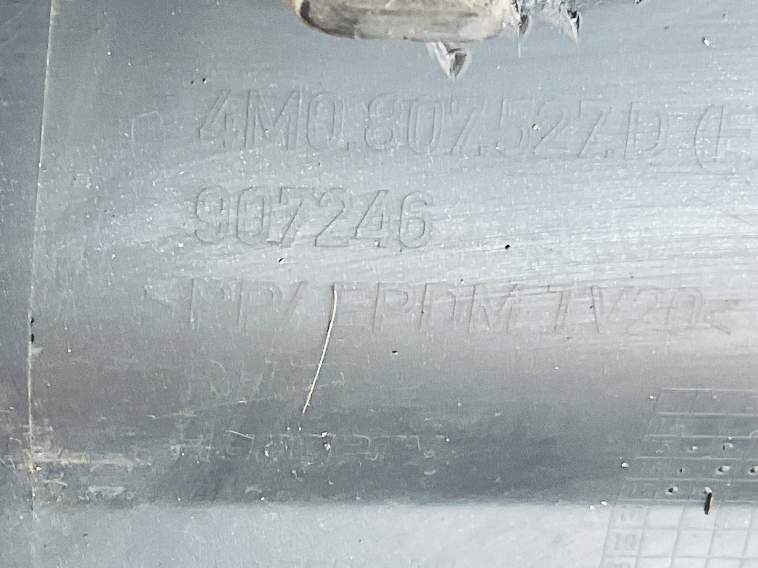 Bumper Audi Q7 SQ7 4M Sline S/Line 4M0807527d Achterbumper F9-14696r