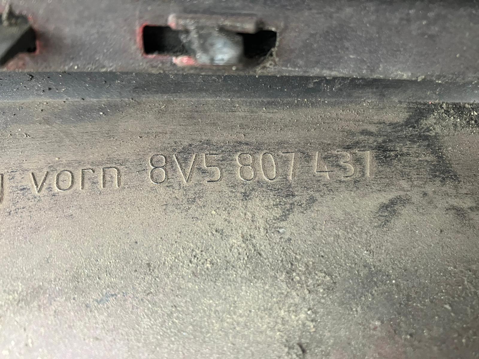 Bumper Audi A3 8V 12-17 kls Sedan Limousine 8v5807437 Voorbumper H3-15823z