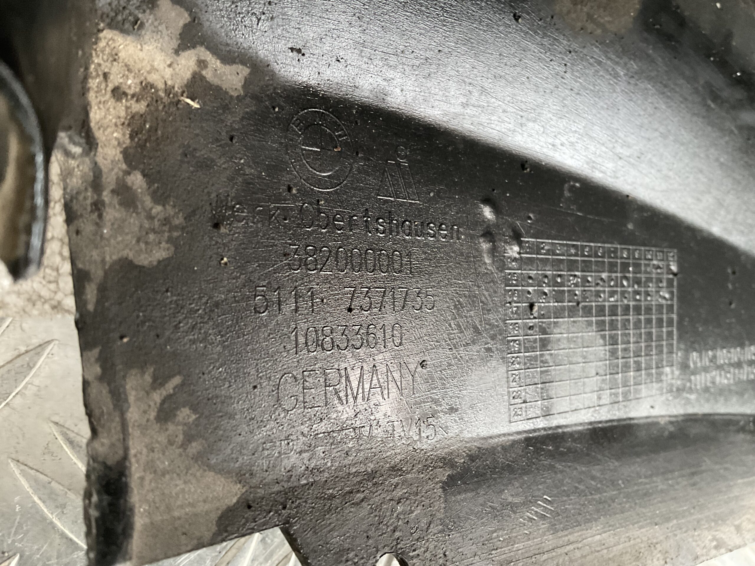 Bumper BMW 1 Serie F20 F21 LCI 15-19 51117371735 Voorbumper K7-16190z