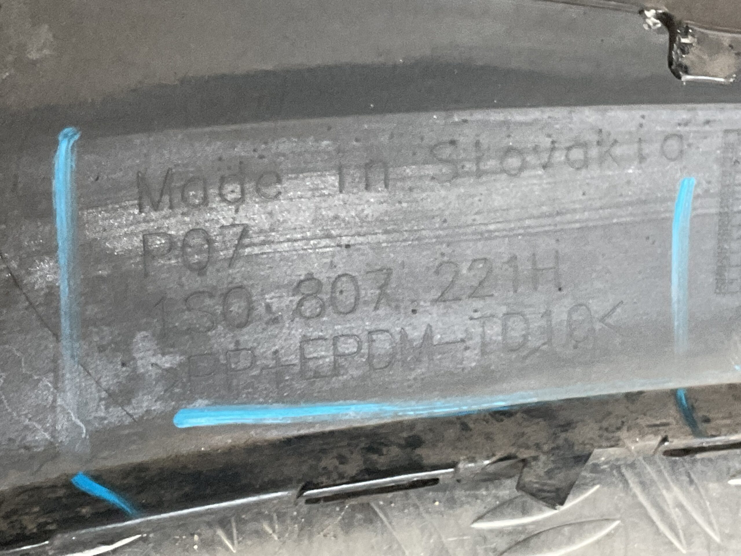 Bumper Volkswagen Up Facelift GTI 17-24 1S0807221H Voorbumper C1-16276z