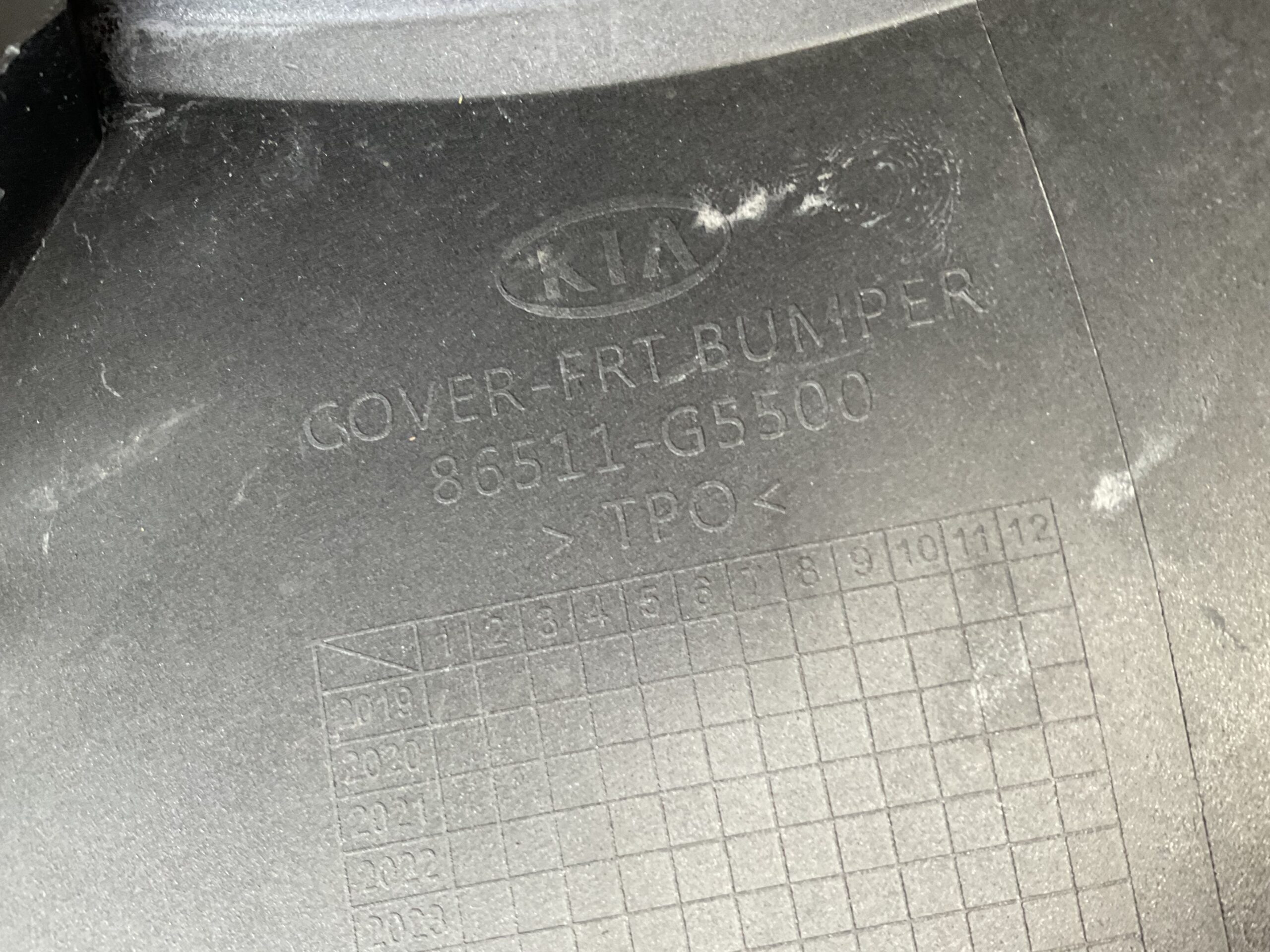 Bumper Kia Niro 19-22 Facelift 86511-G5500 Voorbumper G4-15093z