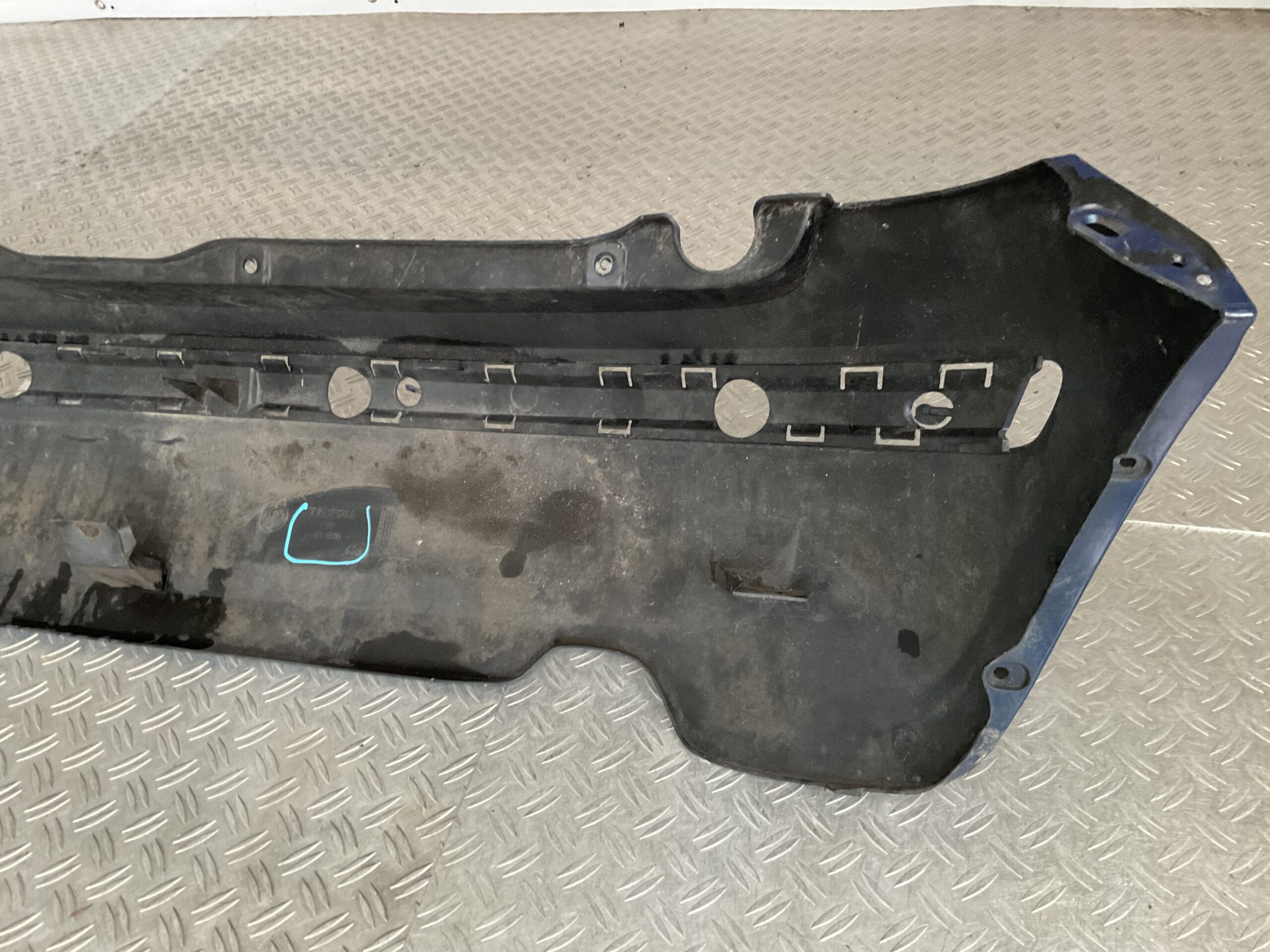 Bumper Fiat Panda 08- 735313246 Achterbumper F5-16312z