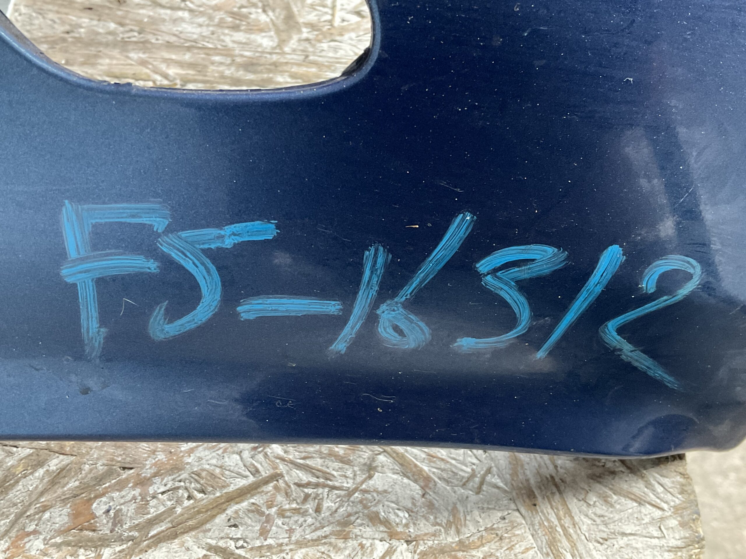 Bumper Fiat Panda 08- 735313246 Achterbumper F5-16312z