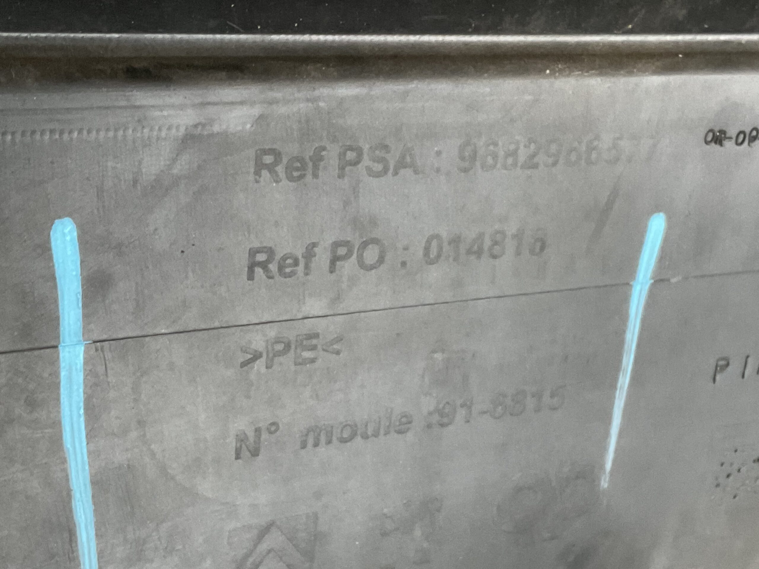 Bumper Peugeot Partner Citroen Berlingo 9682966577 Voorbumper F5-16446z