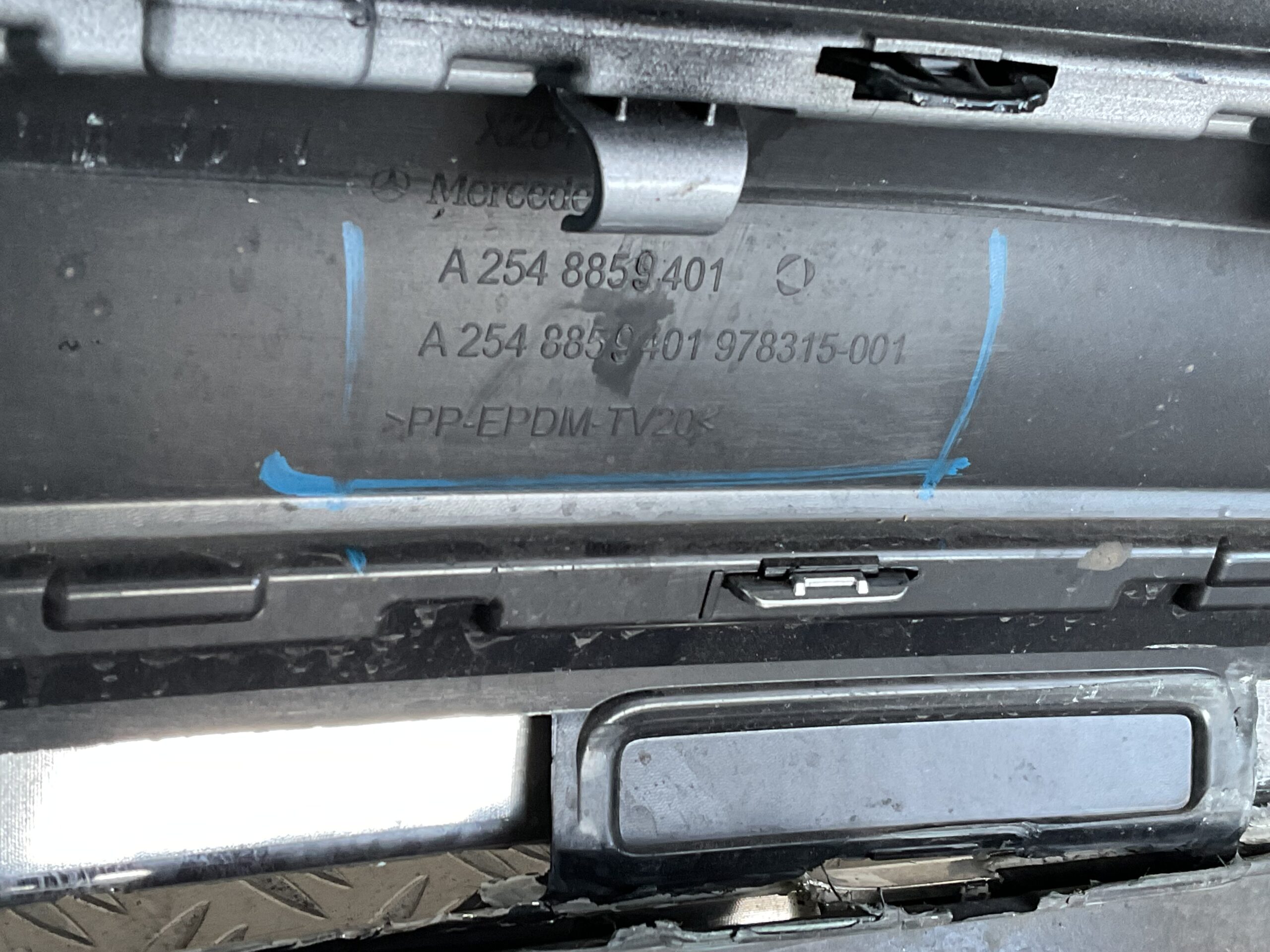 Bumper Mercedes GLC W254 X254 AMG a2548859401 Achterbumper F5-16509z