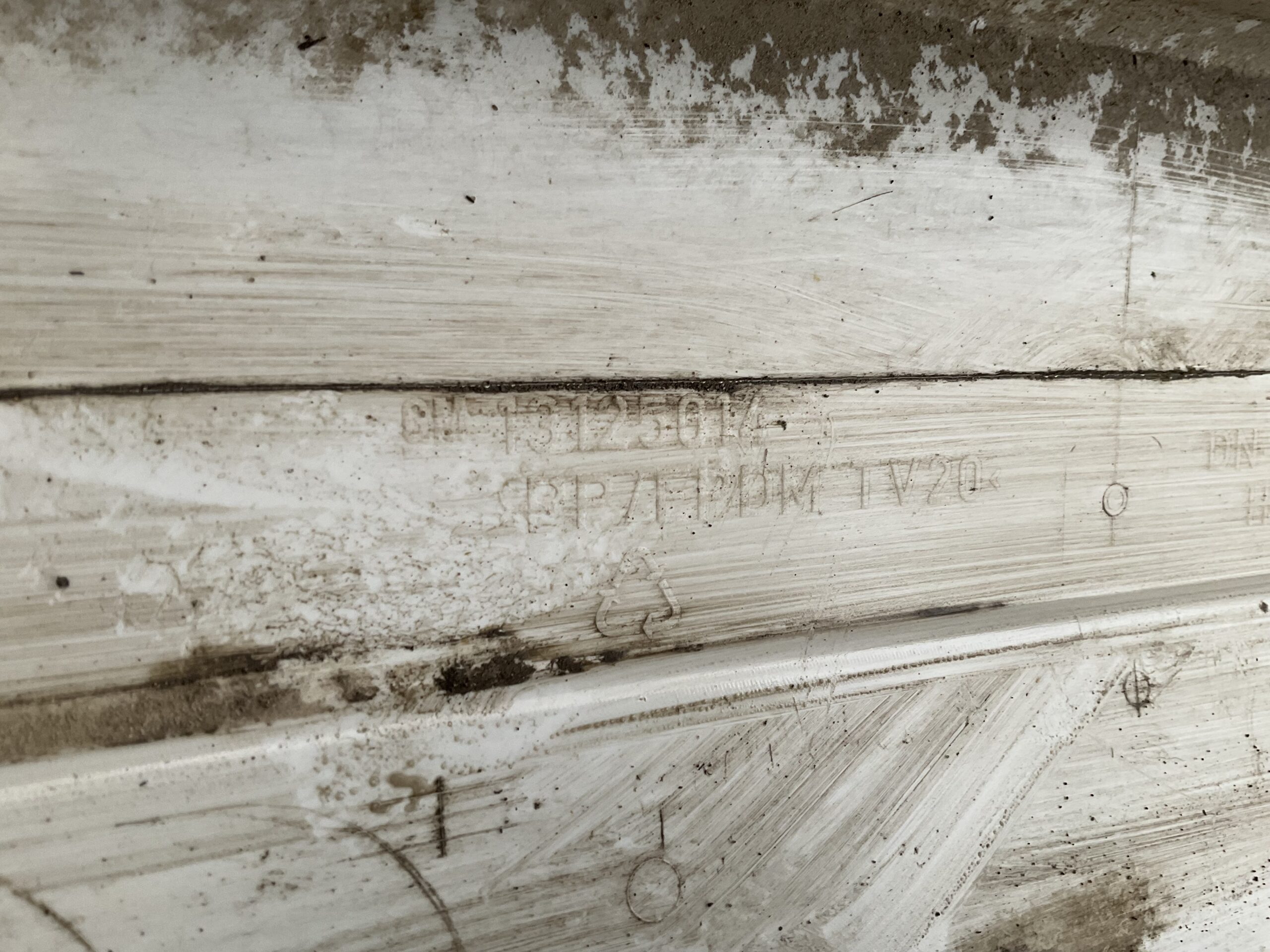 Bumper Opel Zafira B 13125014 Achterbumper F5-16538z