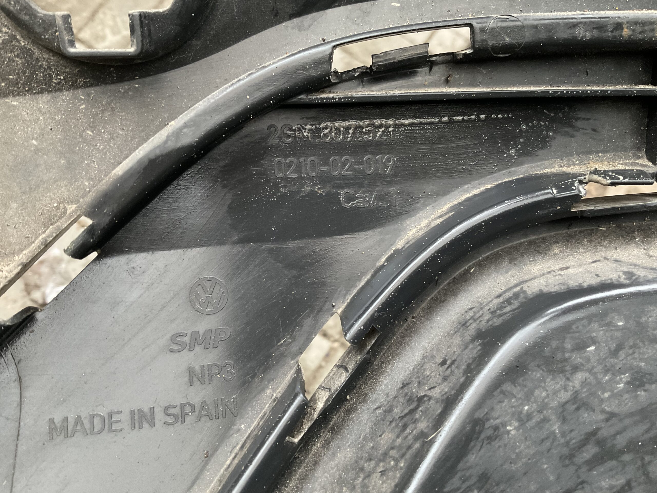 Bumper Volkswagen T-Cross Tcross 2gm807521 Spoiler Achterbumper F5-16543z