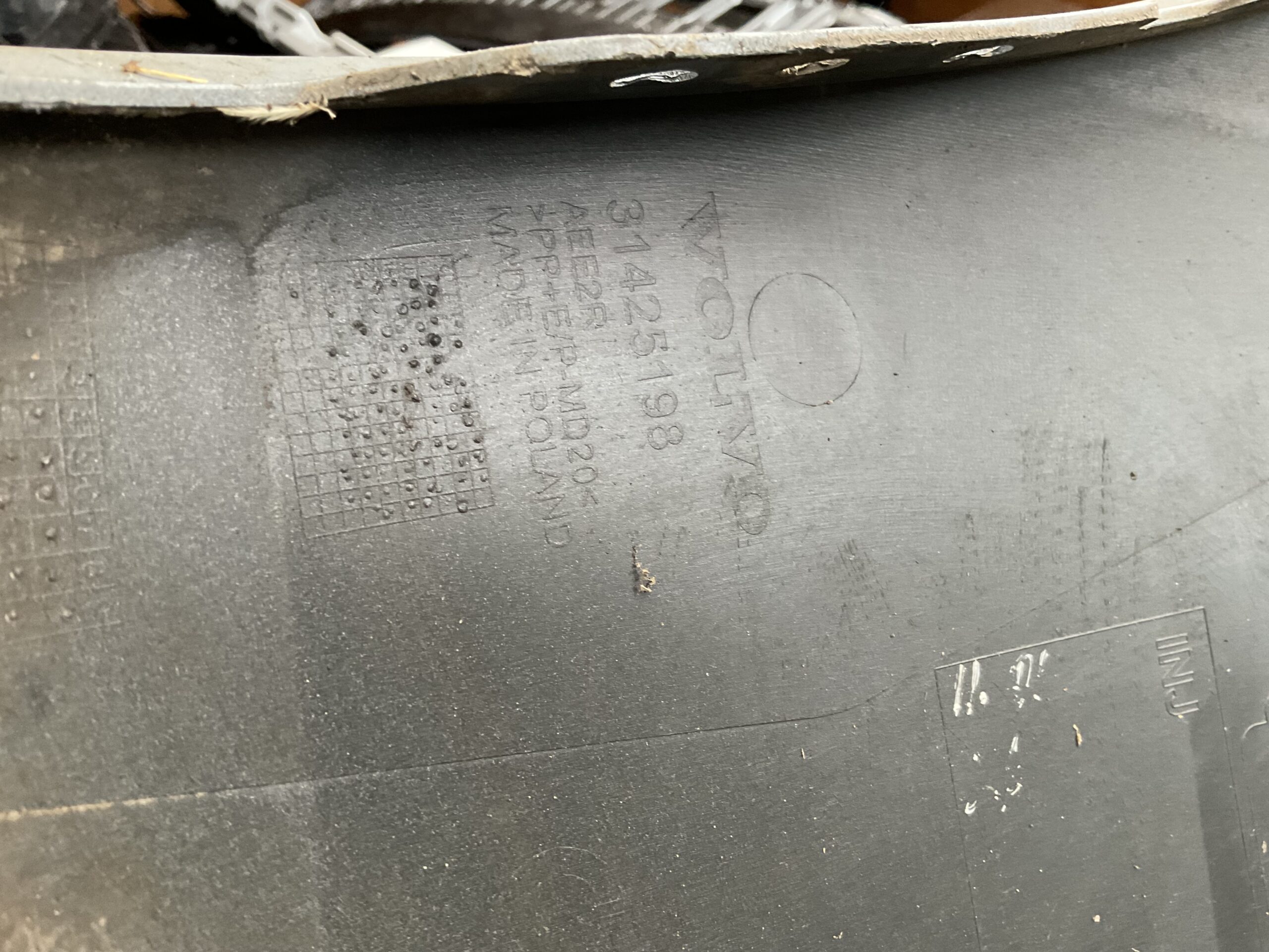 Bumper Volvo XC60 XC-60 17-20 31425198 Achterbumper F5-16557z