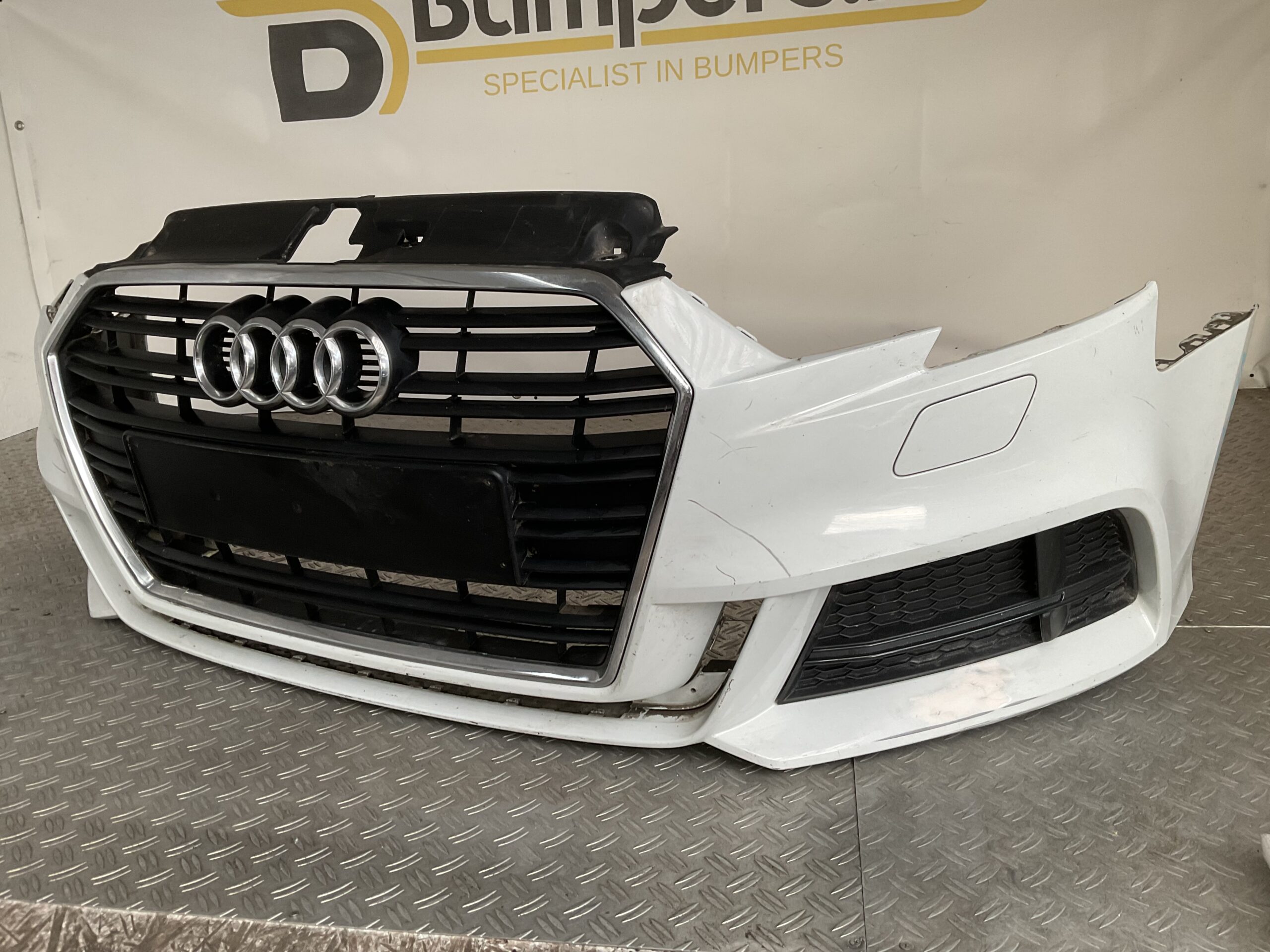 Bumper Audi A3 8V S3 Sline S-Line Facelift kls 17-21 8v3853651 Voorbumper H3-16718z