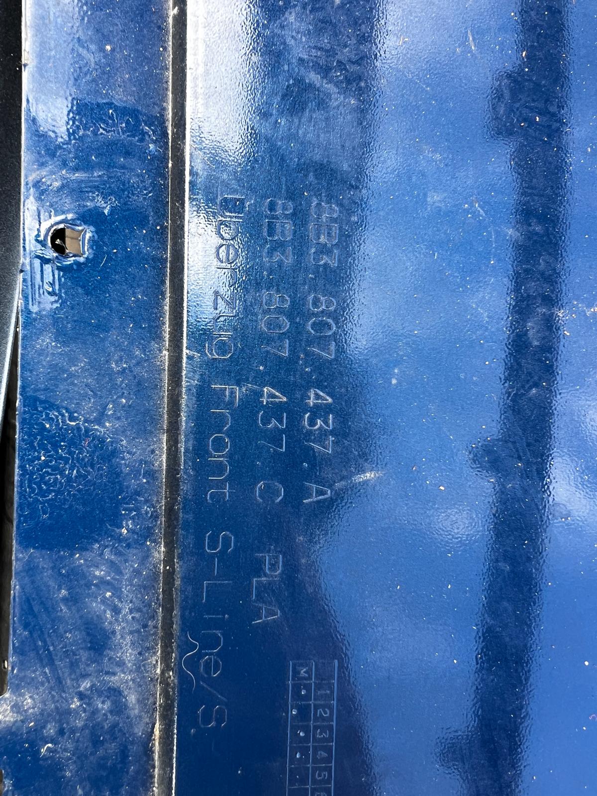 Bumper Audi A5 8B3 Sline S-Line 25- 8B3807437a Voorbumper H5-16218z