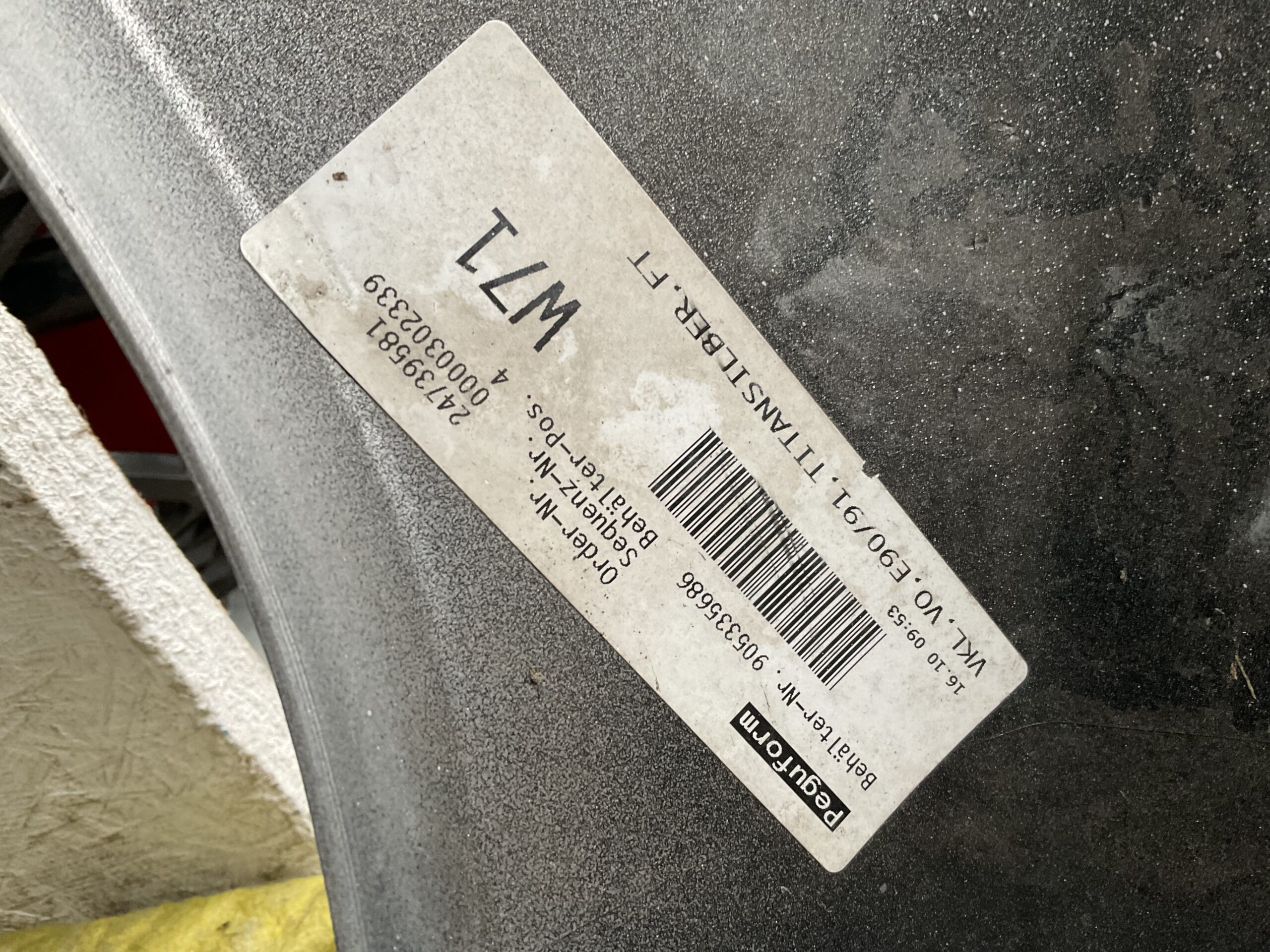 Bumper BMW 1 Serie E90 E91 M Pakket Voorbumper K2-17613z