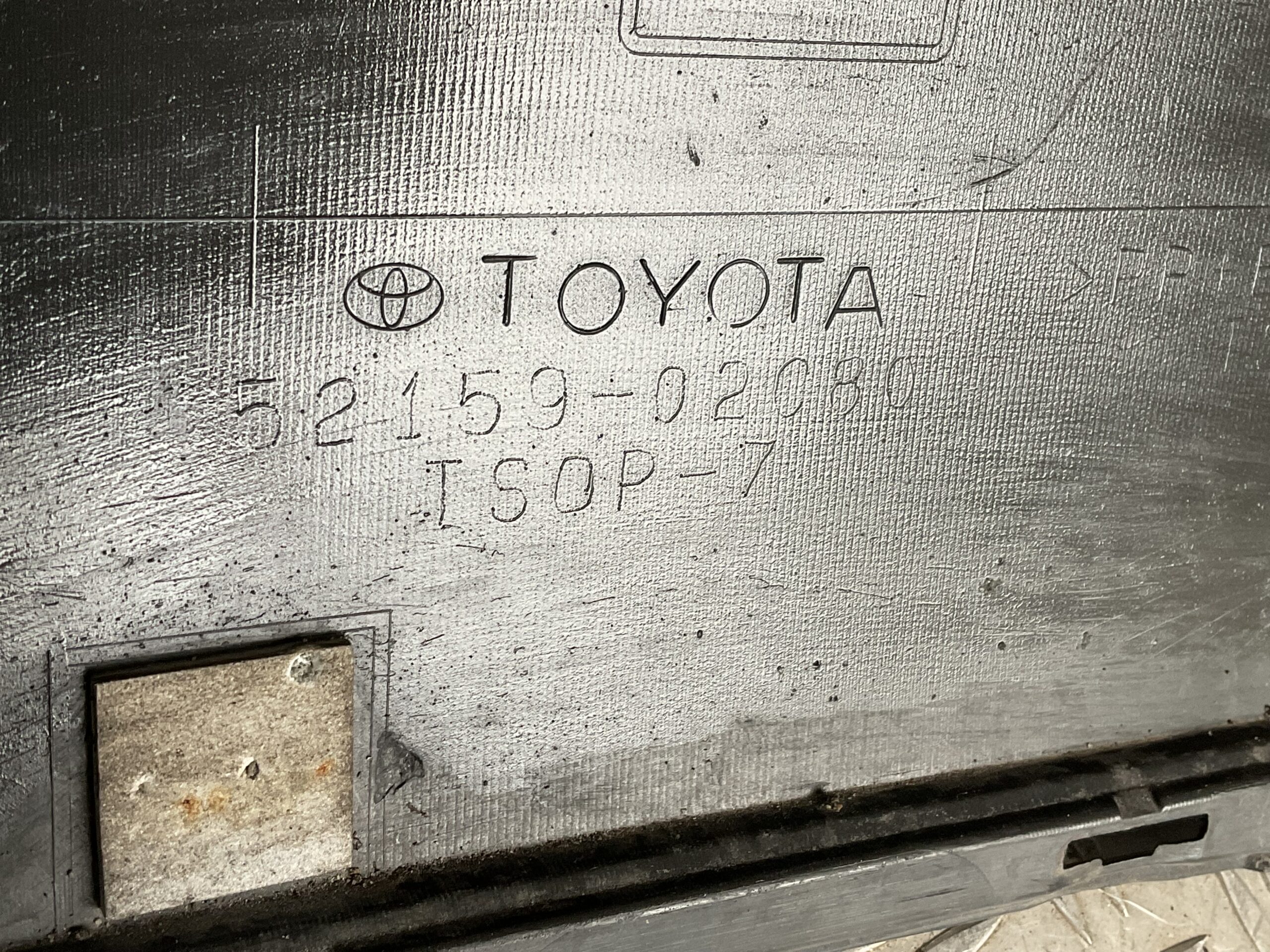 Bumper Toyota Corolla E21 Station 52159-02C80 Achterbumper F5-16777z