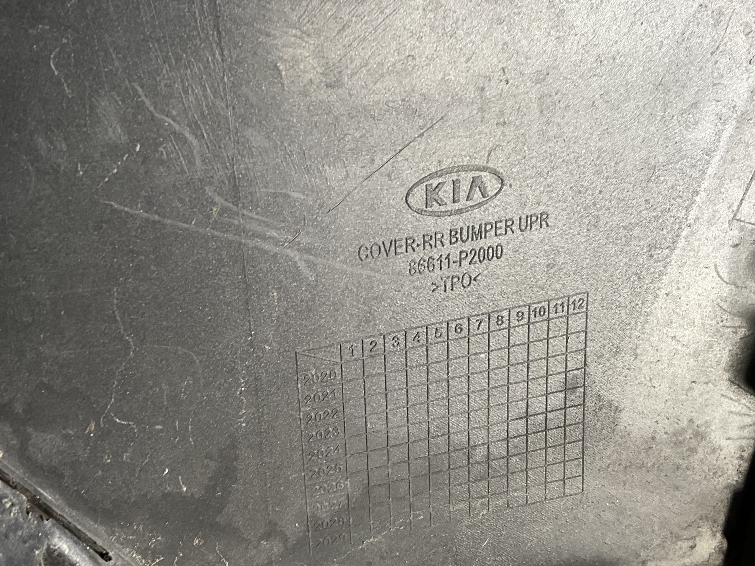 Bumper Kia Spremtp 4 20-23 86611-P2000 Achterbumper F4-16787z