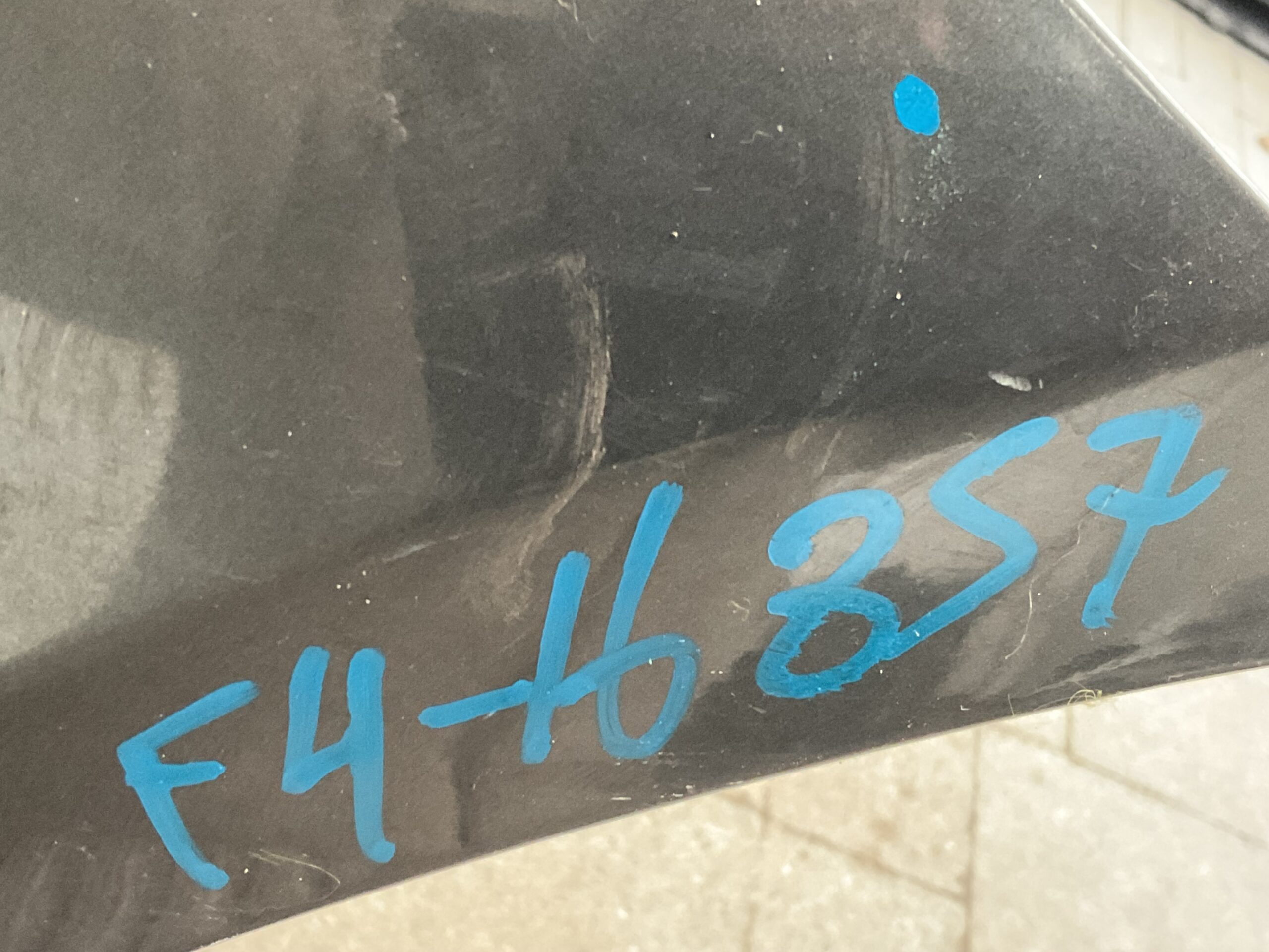Bumper Fiat 500 735425627 Achterbumper F4-16857z