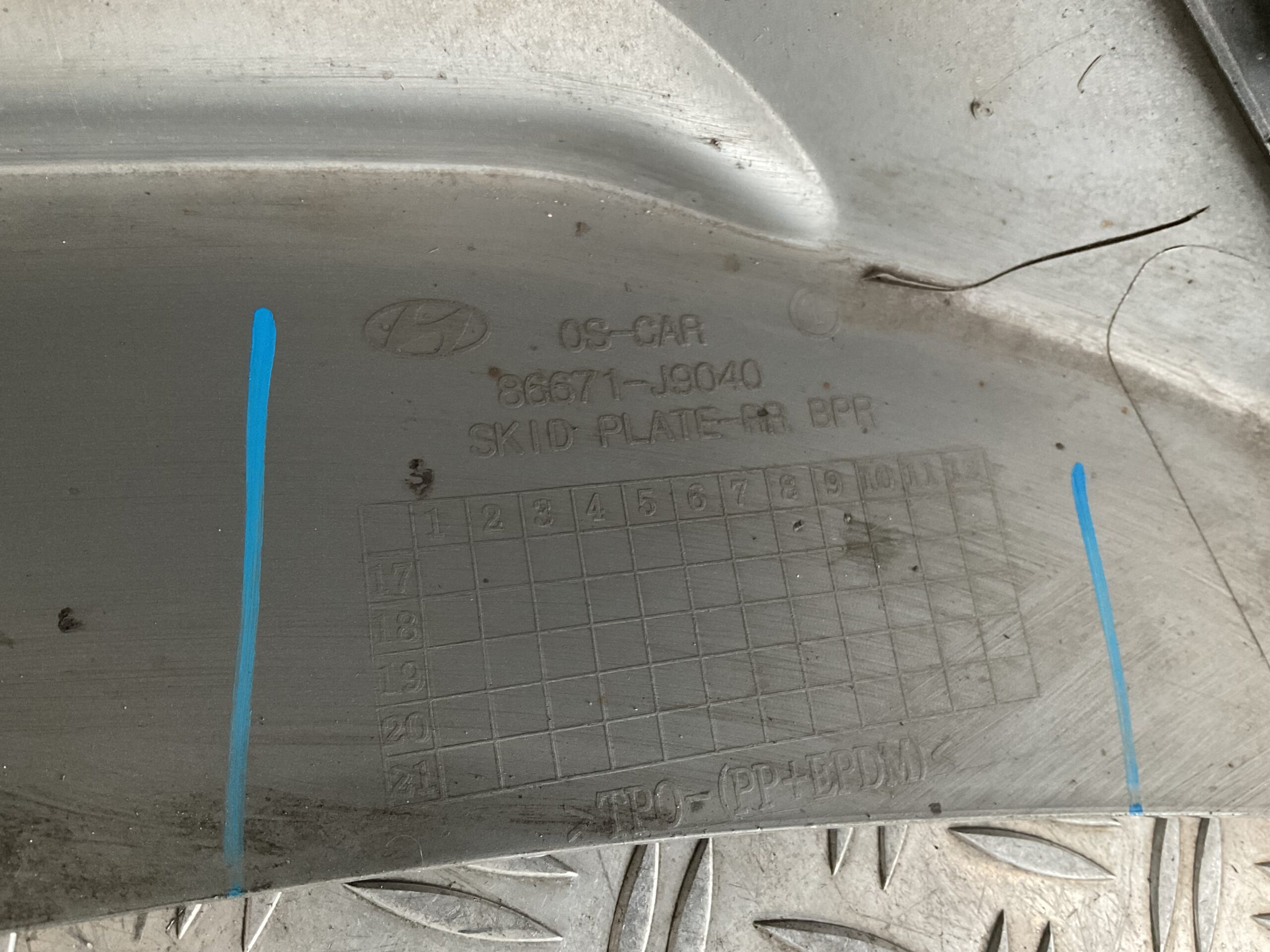 Bumper Hyundai kona 86611-J9020 Achterbumper F4-16866z
