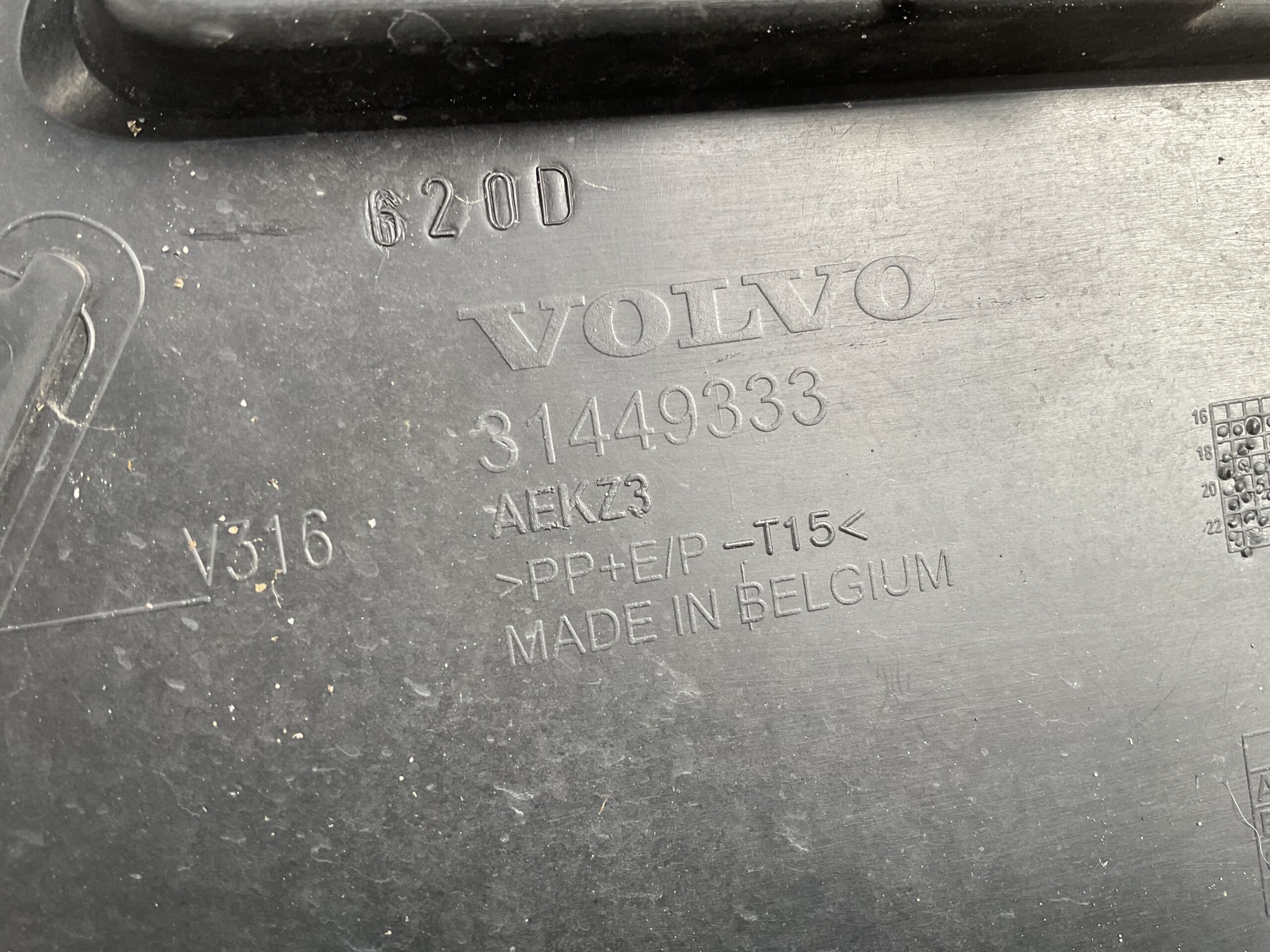 Bumper Volvo XC40 XC 40 17-23 31449333 31449337 Achterbumper F3-18409z