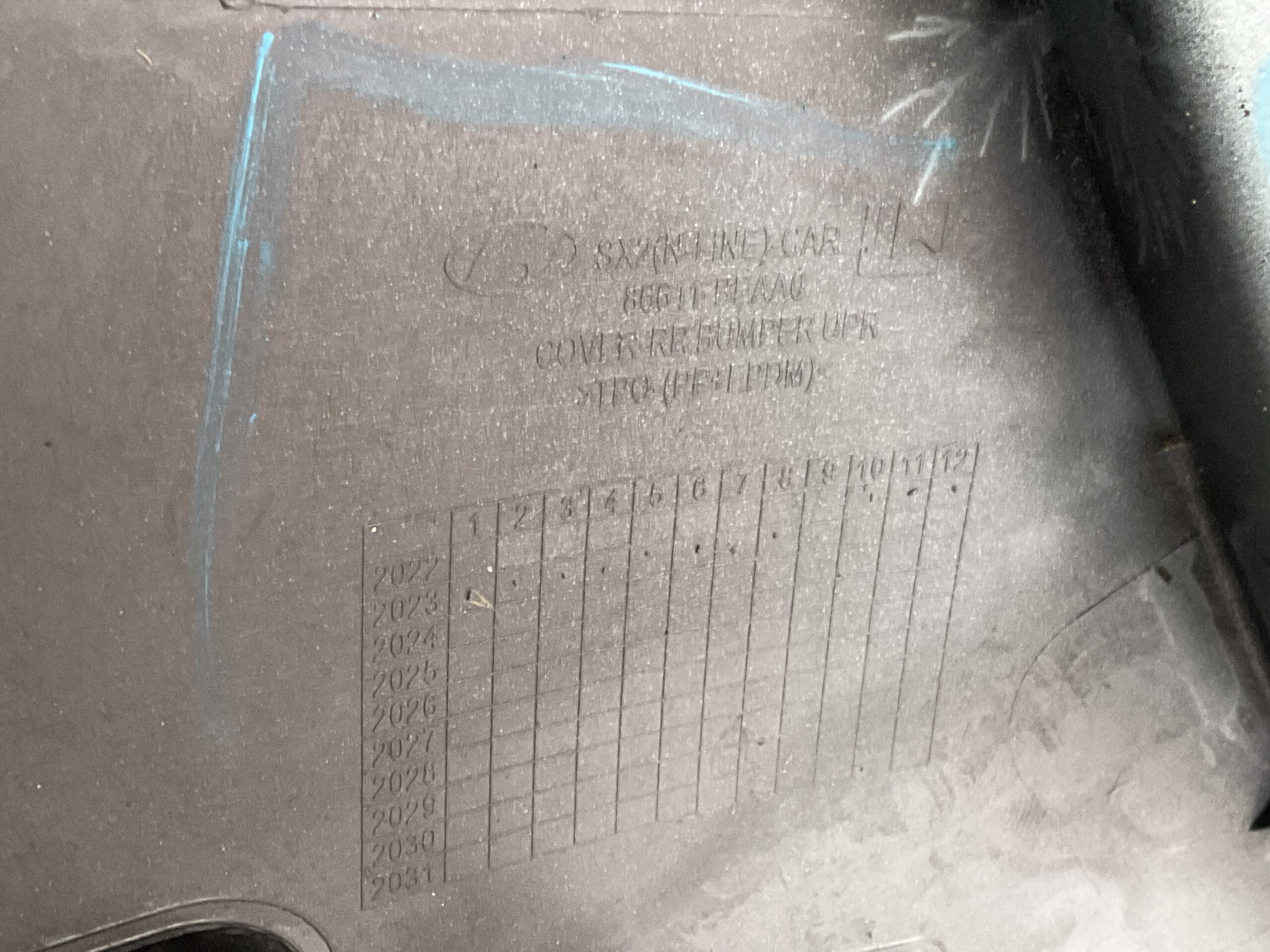 Bumper Hyundai Kona 2 II N-line Nline 23- 86611-BEAA0 Achterbumper F4-17412z
