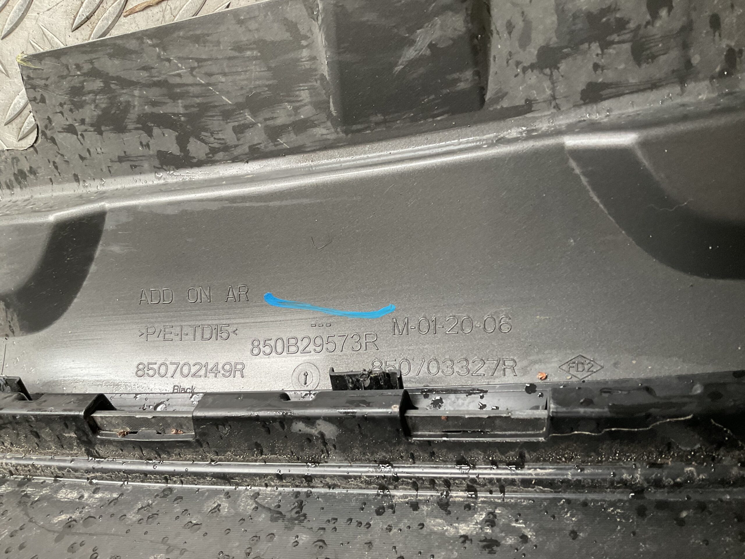 Bumper Dacia Jogger 850702149R Achterbumper F4-17431z