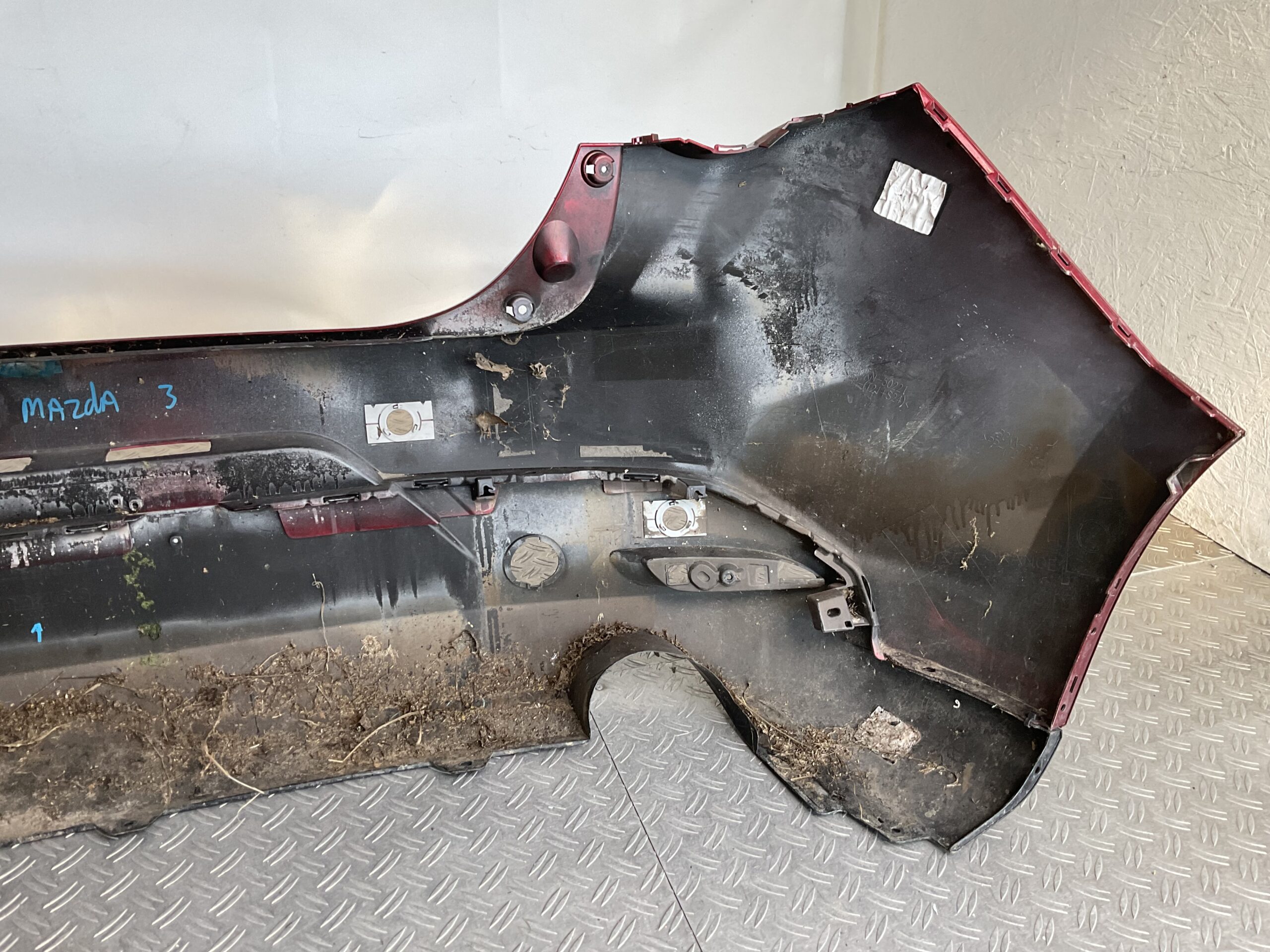 Bumper Mazda 3 Hachback K3006 pdc BCKN-50221 Achterbumper F3-17786z