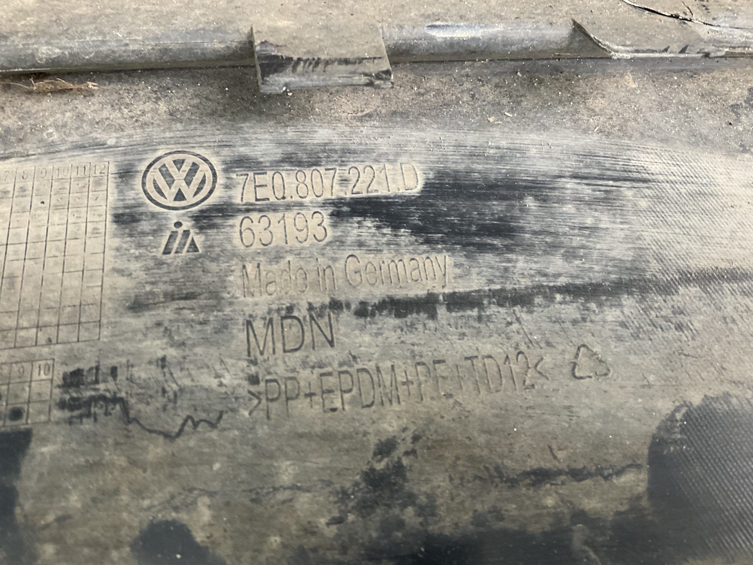 Bumeper Volkswagen Transporter T6 7E0 15-19 7E0807221d Voorbumper C5-17900z