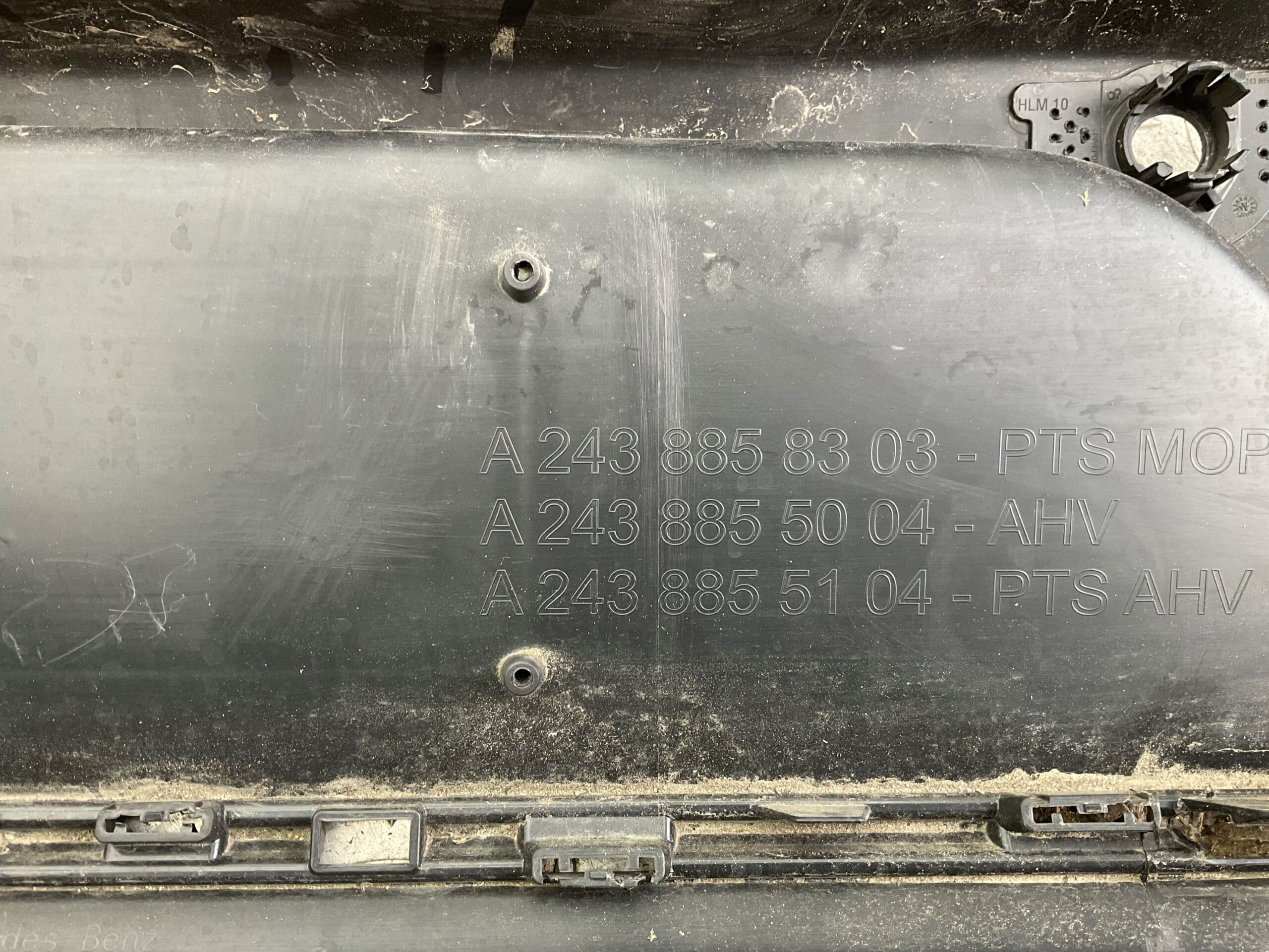 Bumper Mercedes Benz EQA H243 X243 A2438858303-AHV Achterbumper F3-18400
