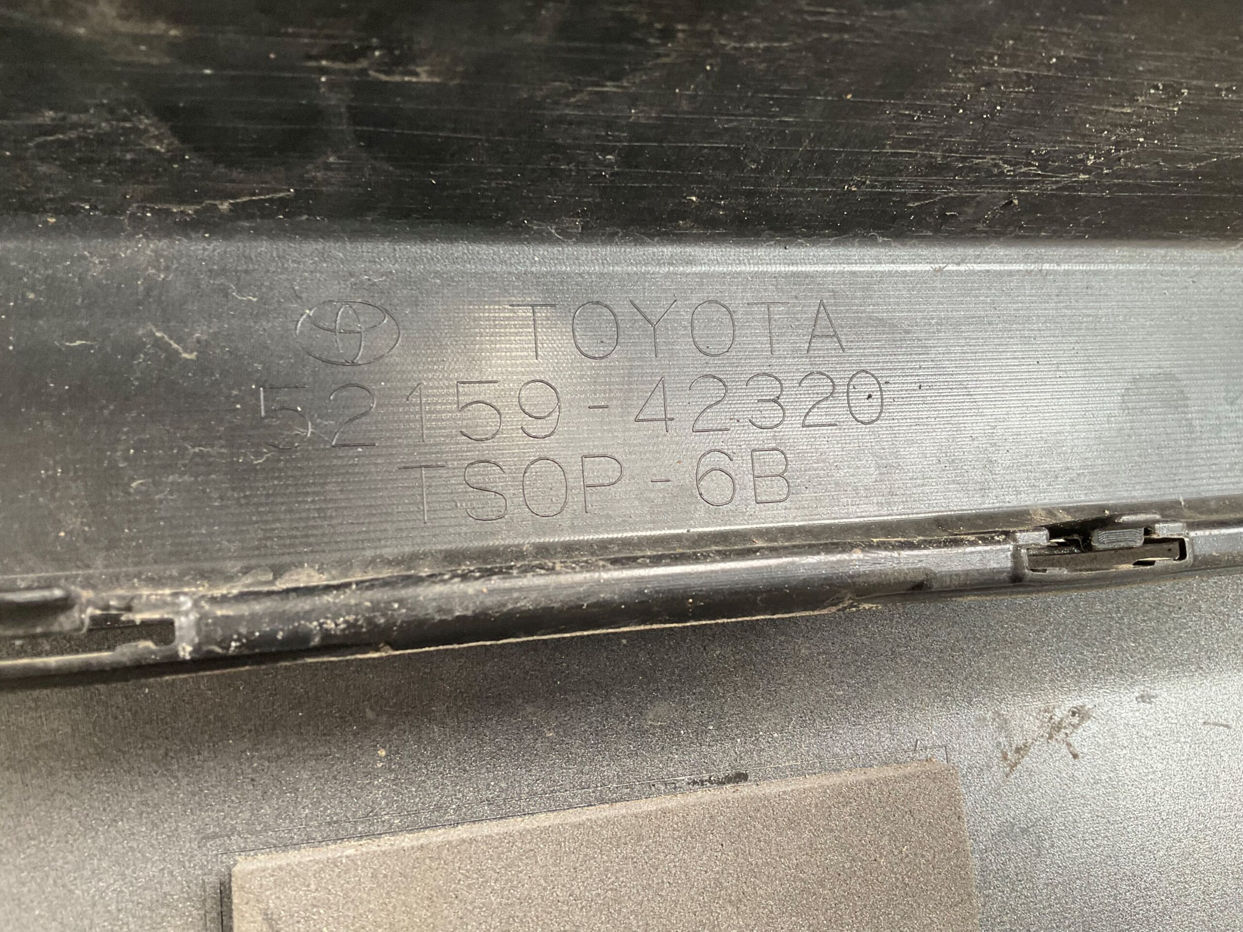 Bumper Toyota RAV4 V 18- 52453-42040 Achterbumper F3-18456