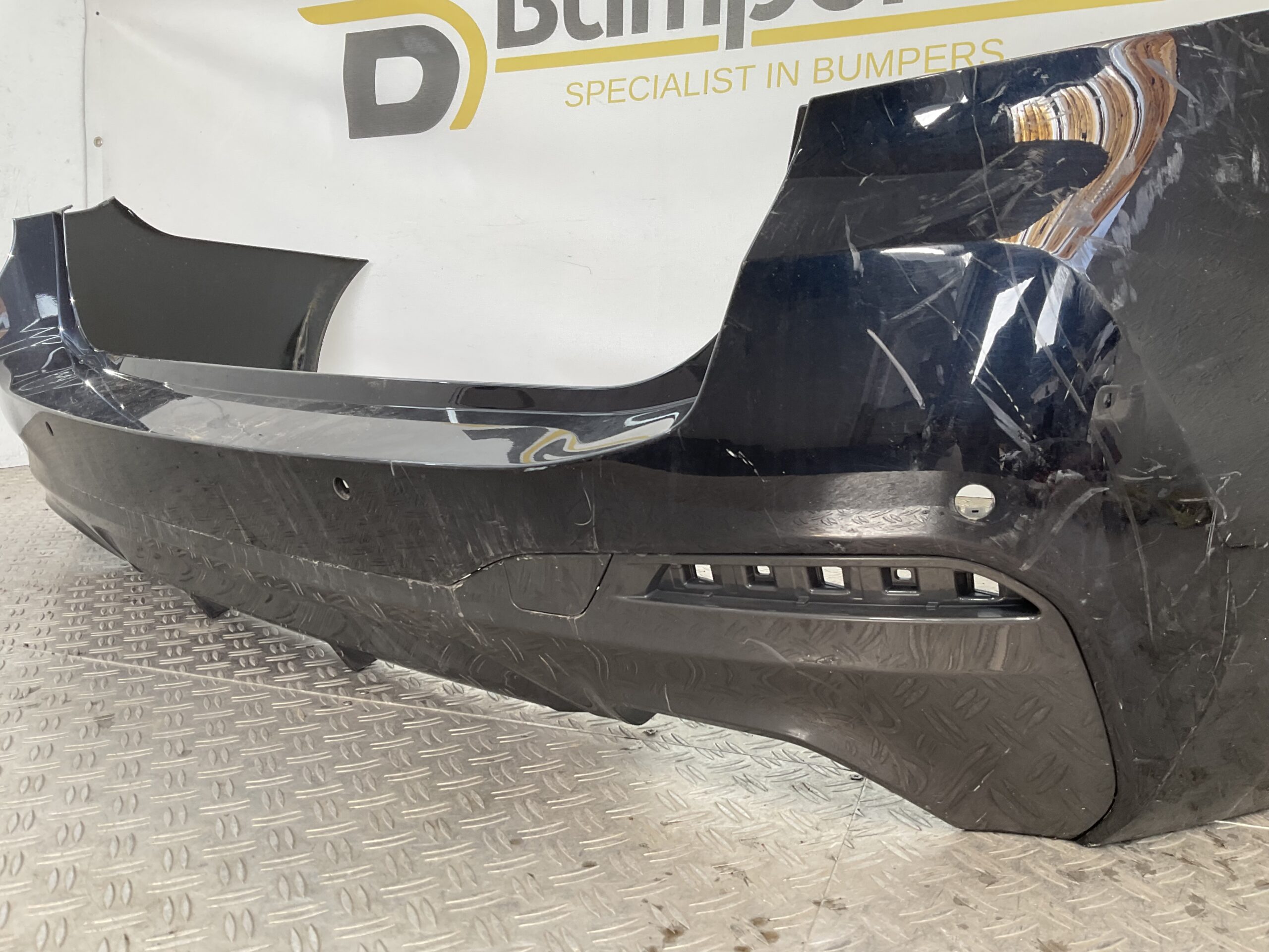 Bumper BMW 5 Serie G30 G31 G38 M Performance 16- 51128080630 Achterbumper F2-19143